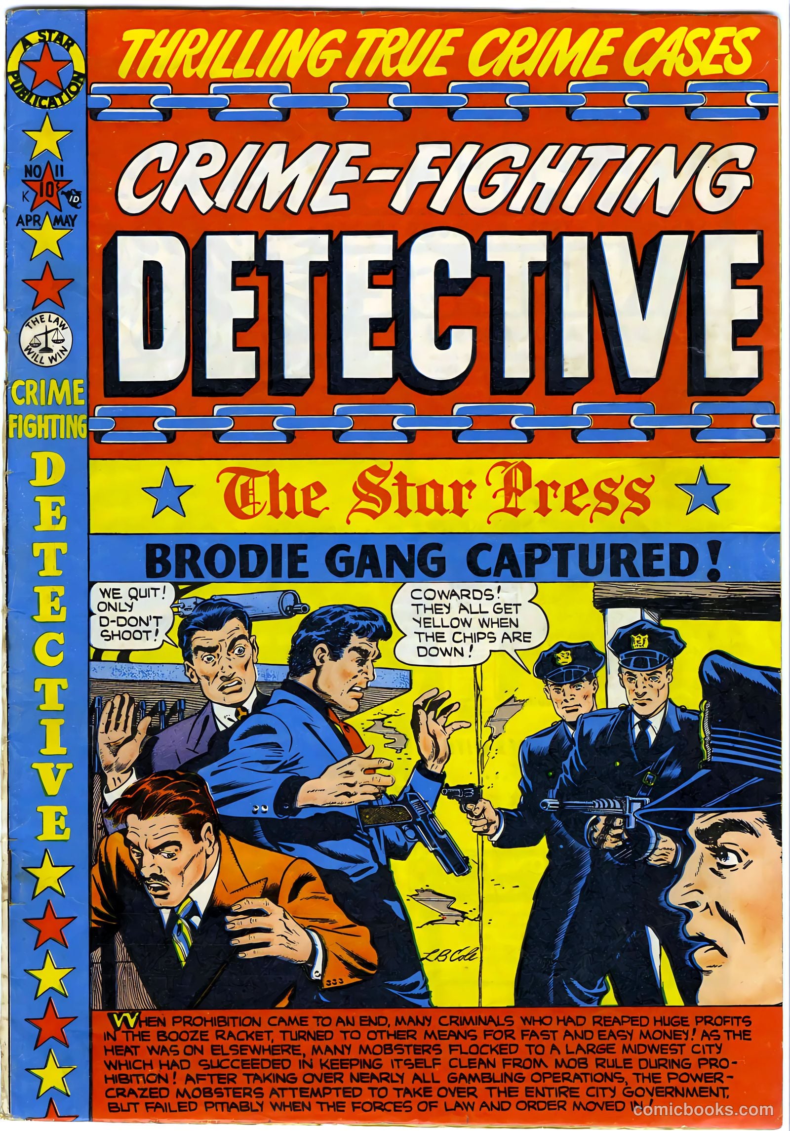 Crime Fighting Detective #11 cover