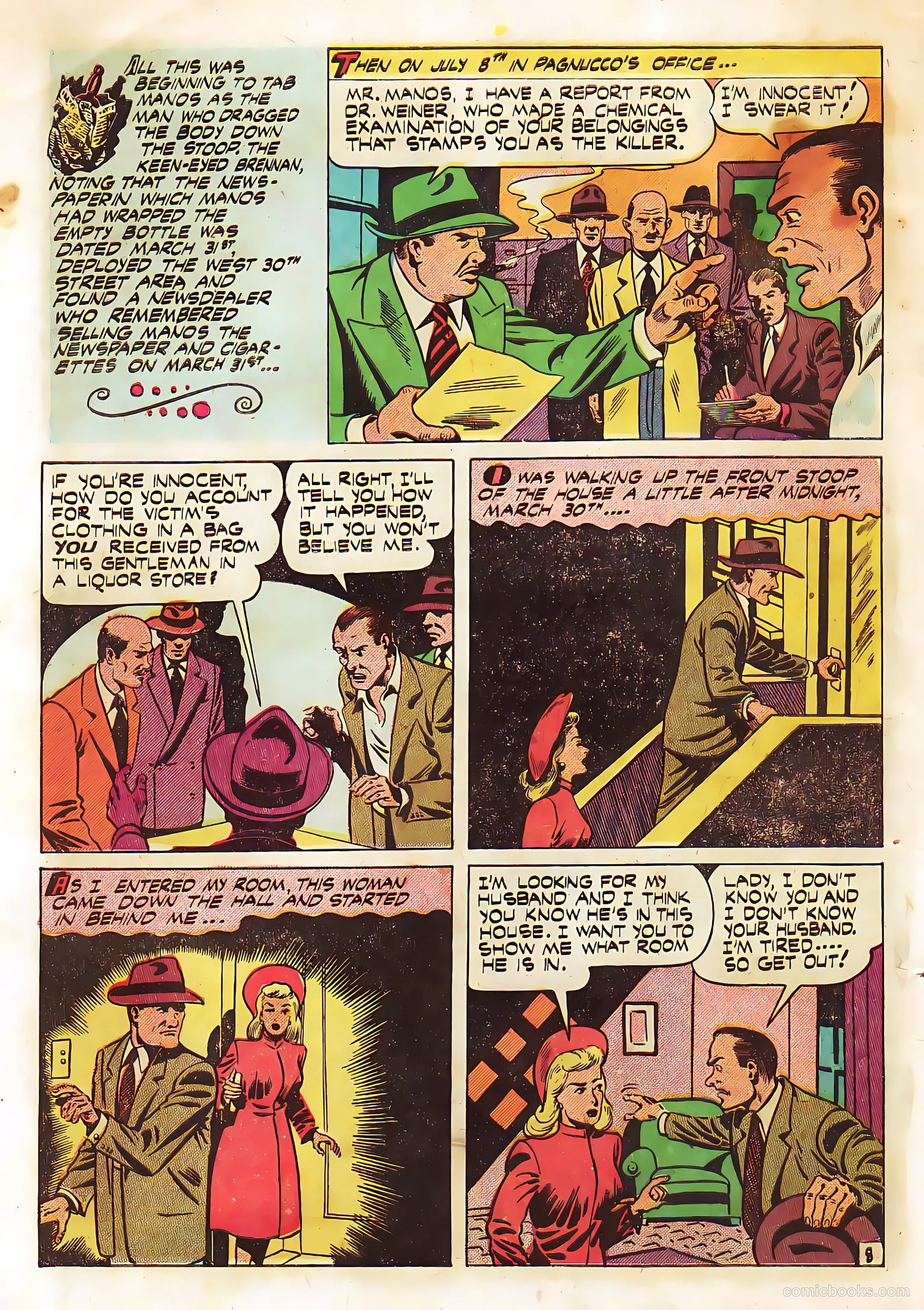 Crime Fighting Detective #14 (1951) — page 10