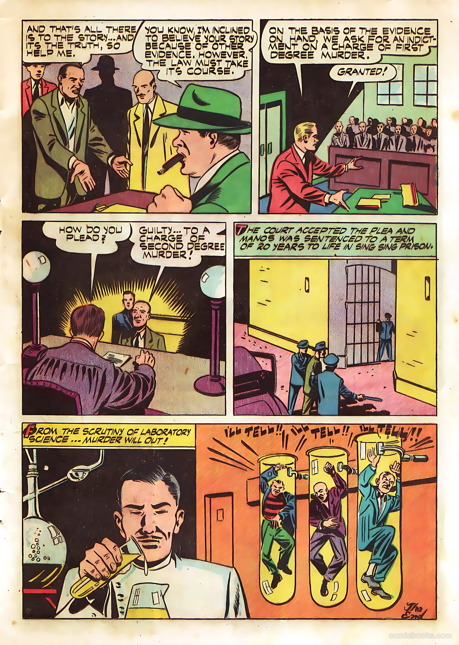Crime Fighting Detective #14 (1951) — page 13