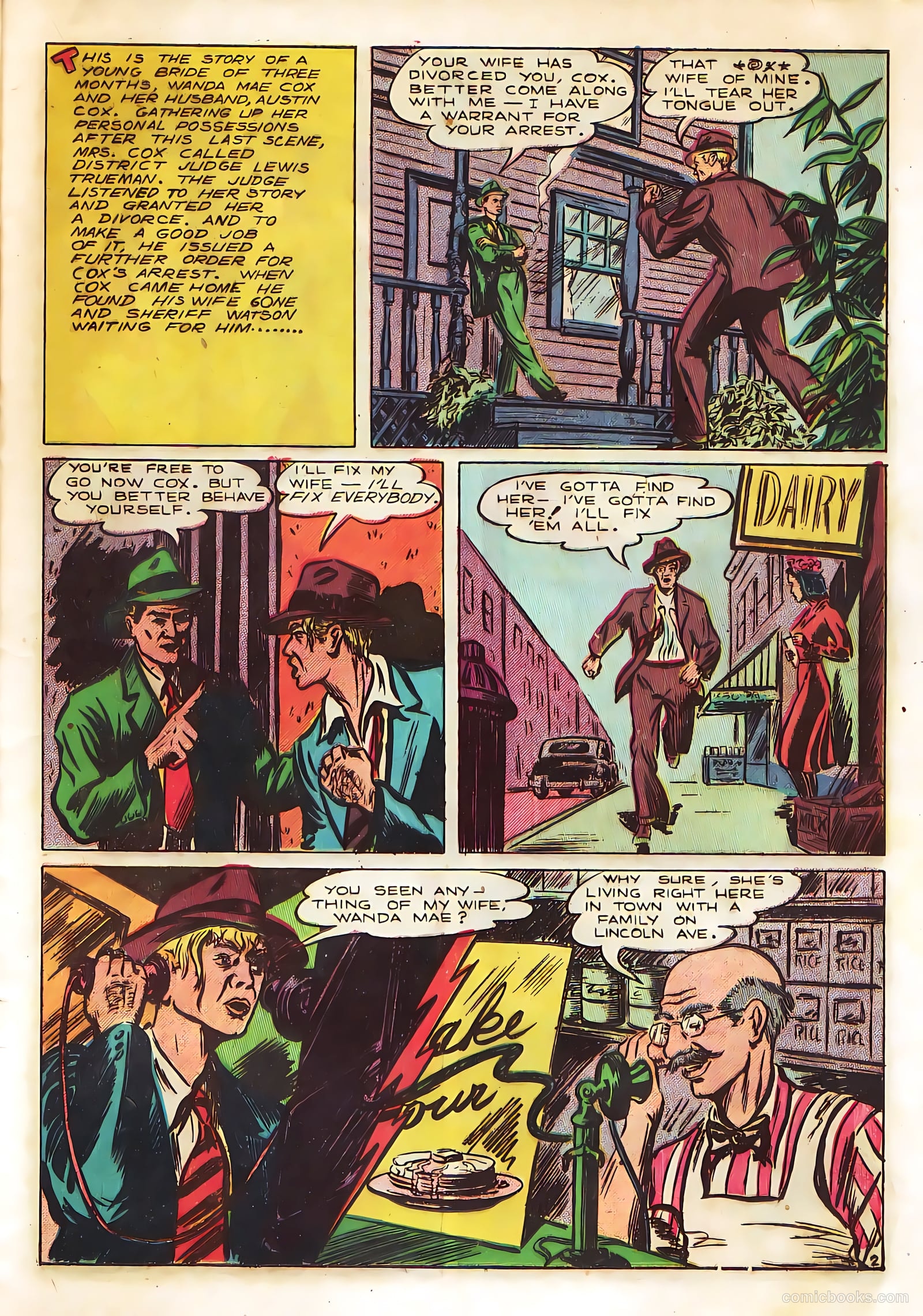 Crime Fighting Detective #14 (1951) — page 21