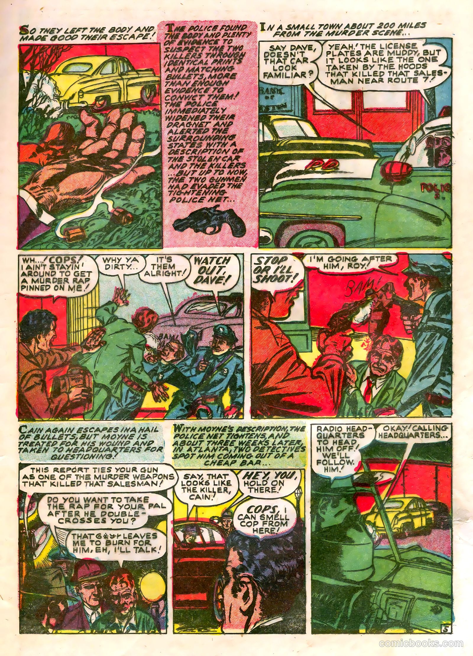 Crime Fighting Detective #18 (1952) — page 8 of 36