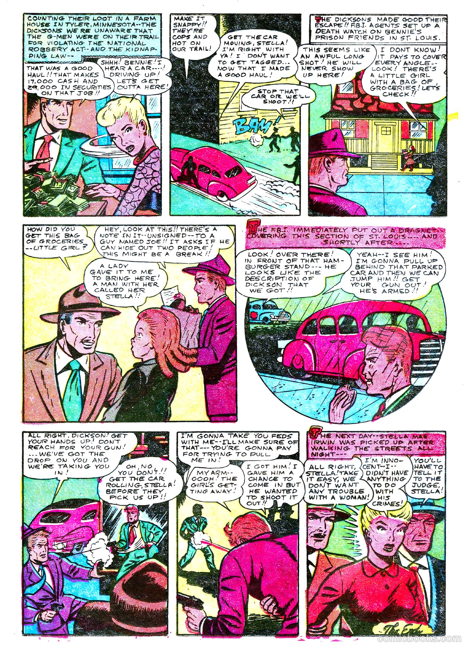 Crime Fighting Detective #18 (1952) — page 33 of 36