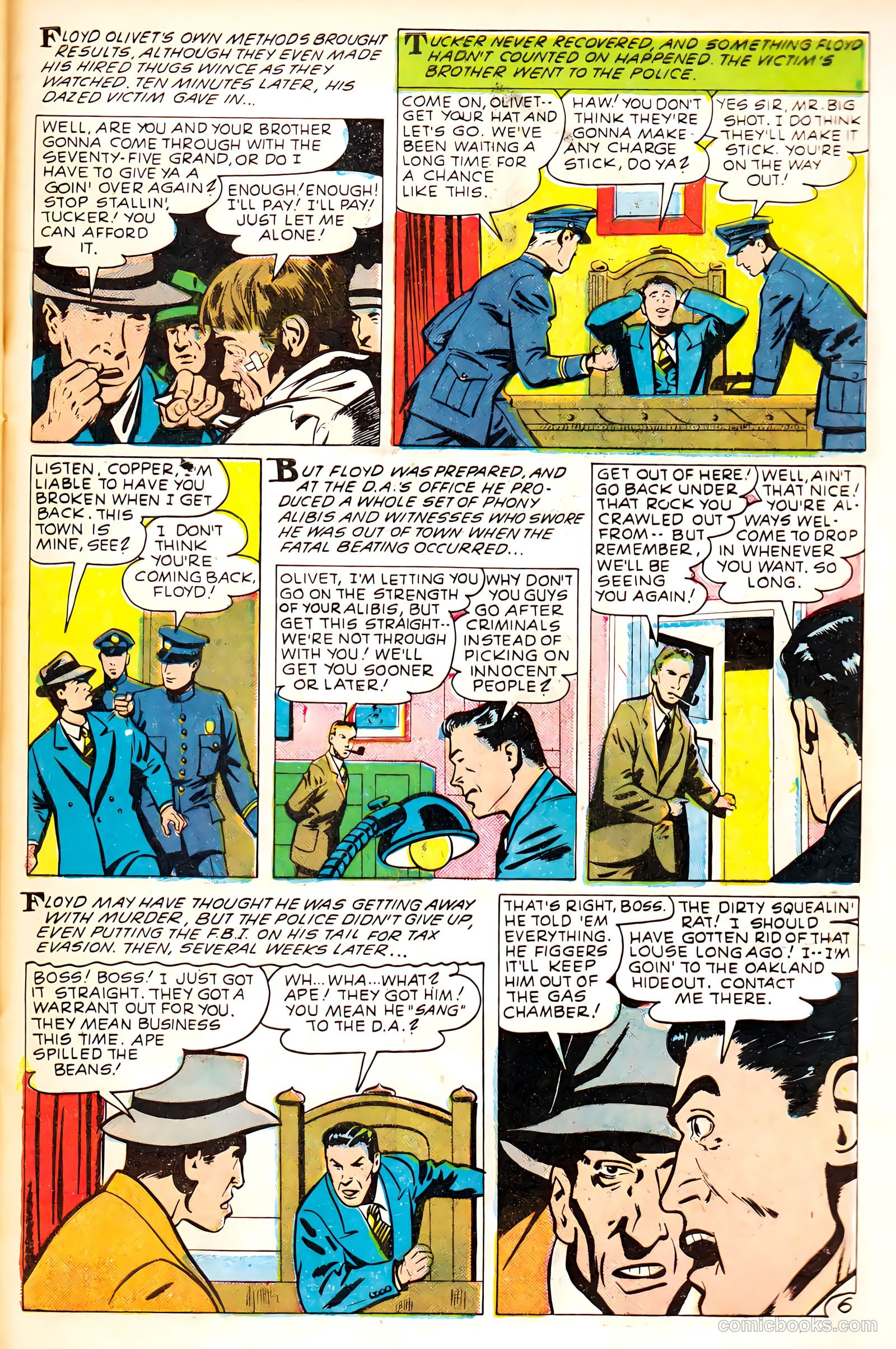 Crime Must Pay the Penalty #14 (1950) — page 33 of 37