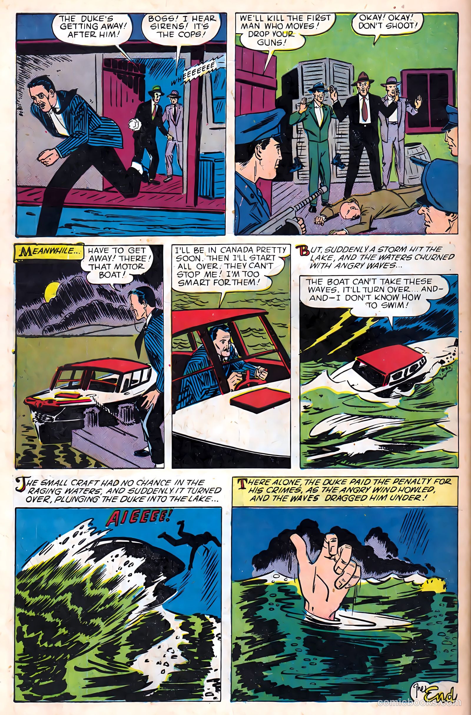 Crime Must Pay the Penalty #16 (1950) — page 34 of 37
