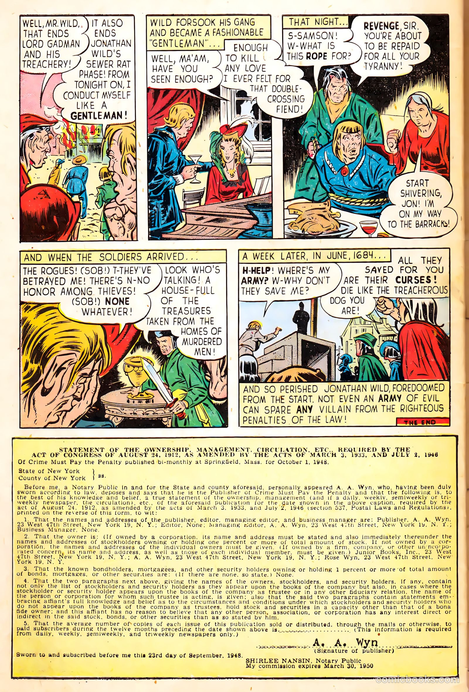 Crime Must Pay the Penalty #7 (1949) — page 34 of 36