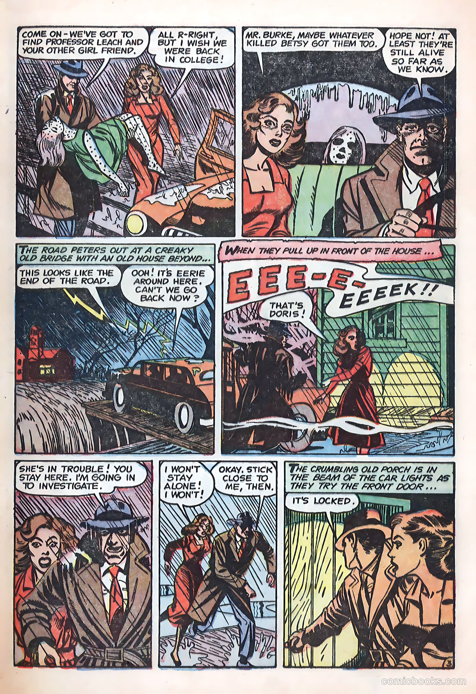 Crime Mysteries #12 (1954) — page 5