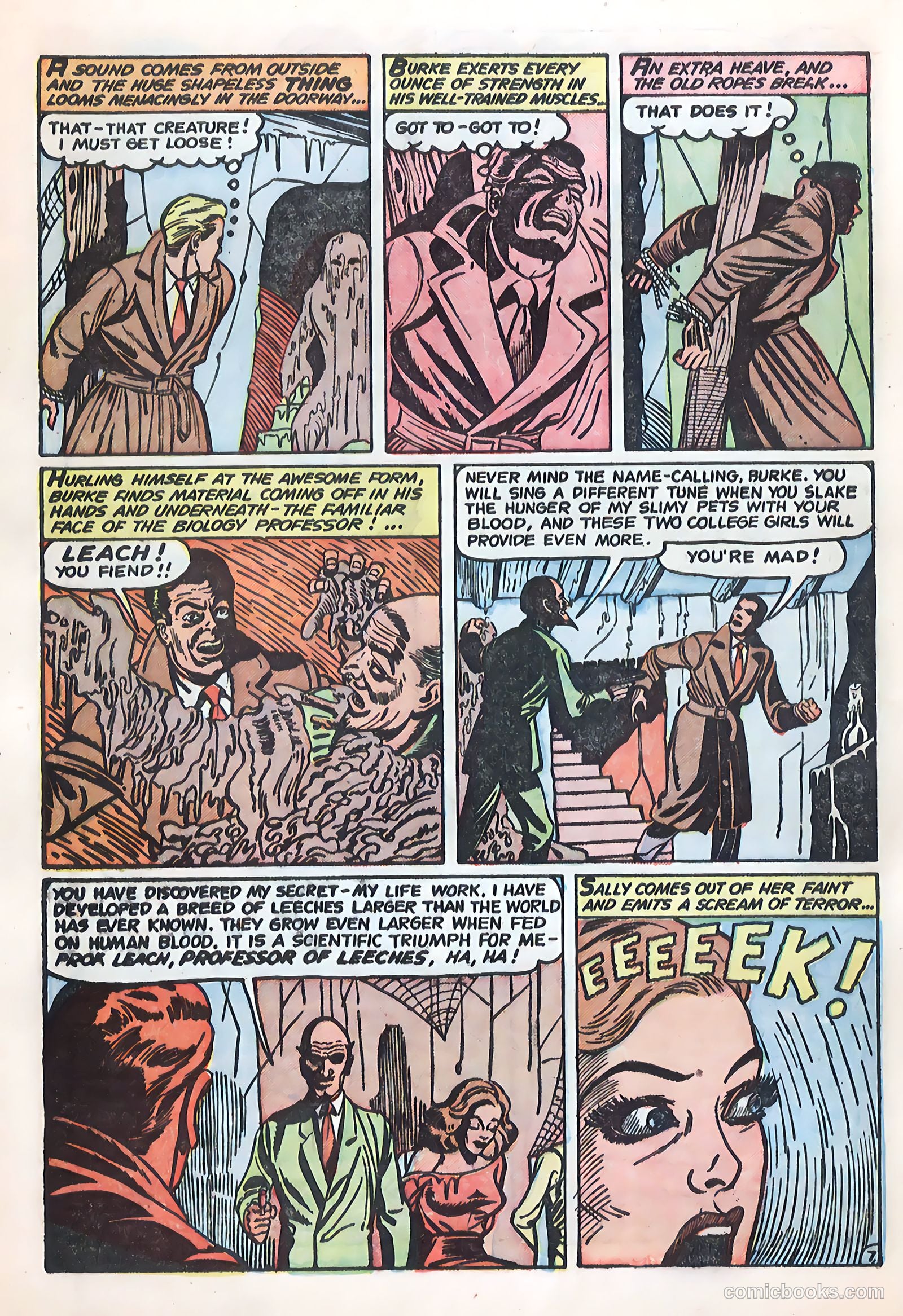 Crime Mysteries #12 (1954) — page 10
