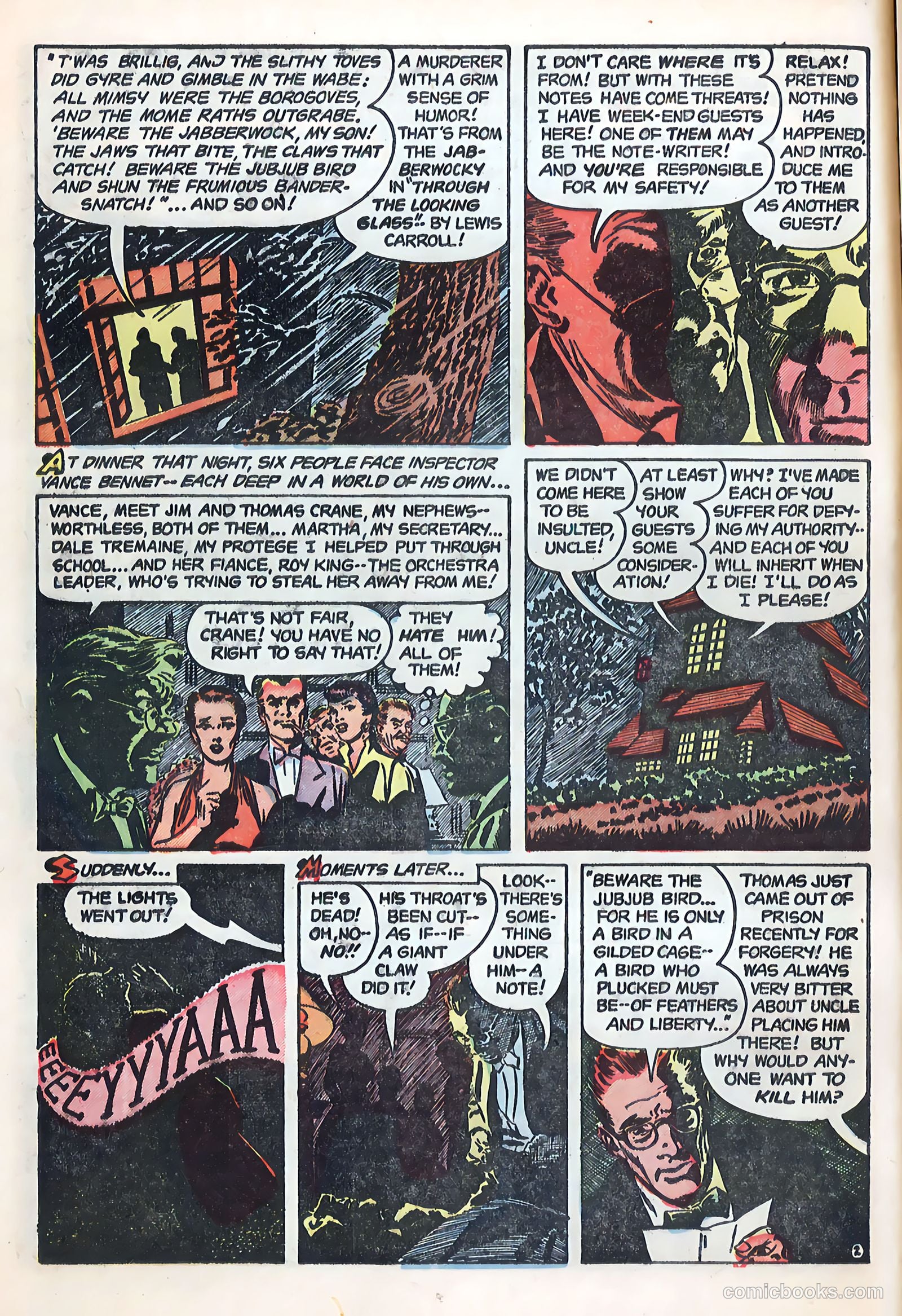Crime Mysteries #12 (1954) — page 14
