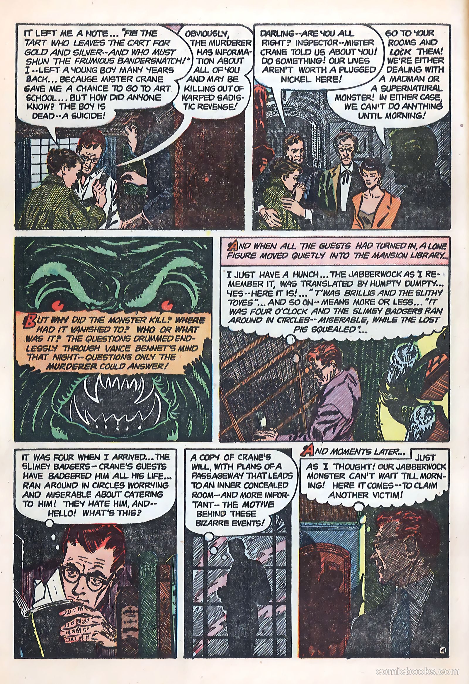 Crime Mysteries #12 (1954) — page 16