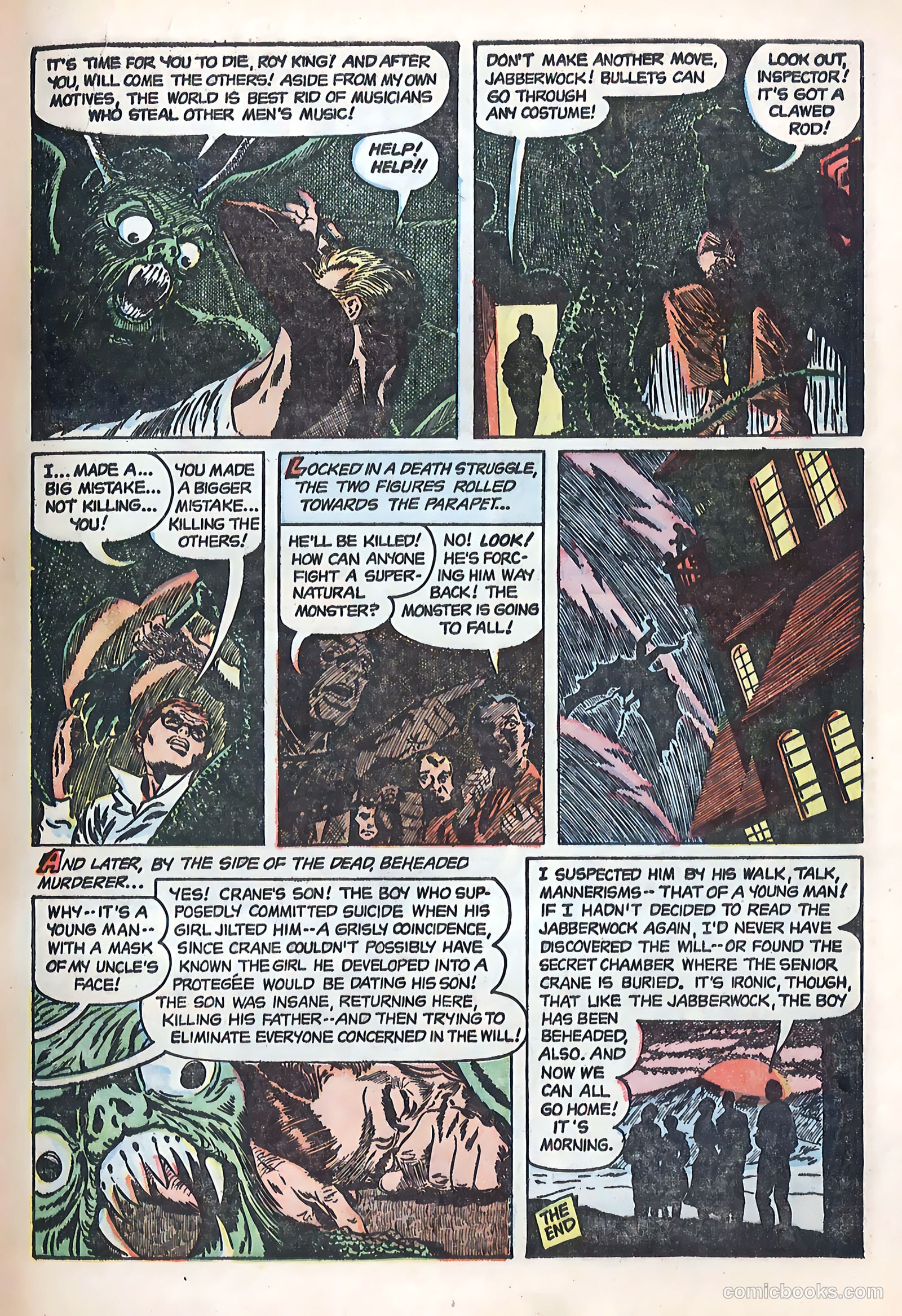 Crime Mysteries #12 (1954) — page 17
