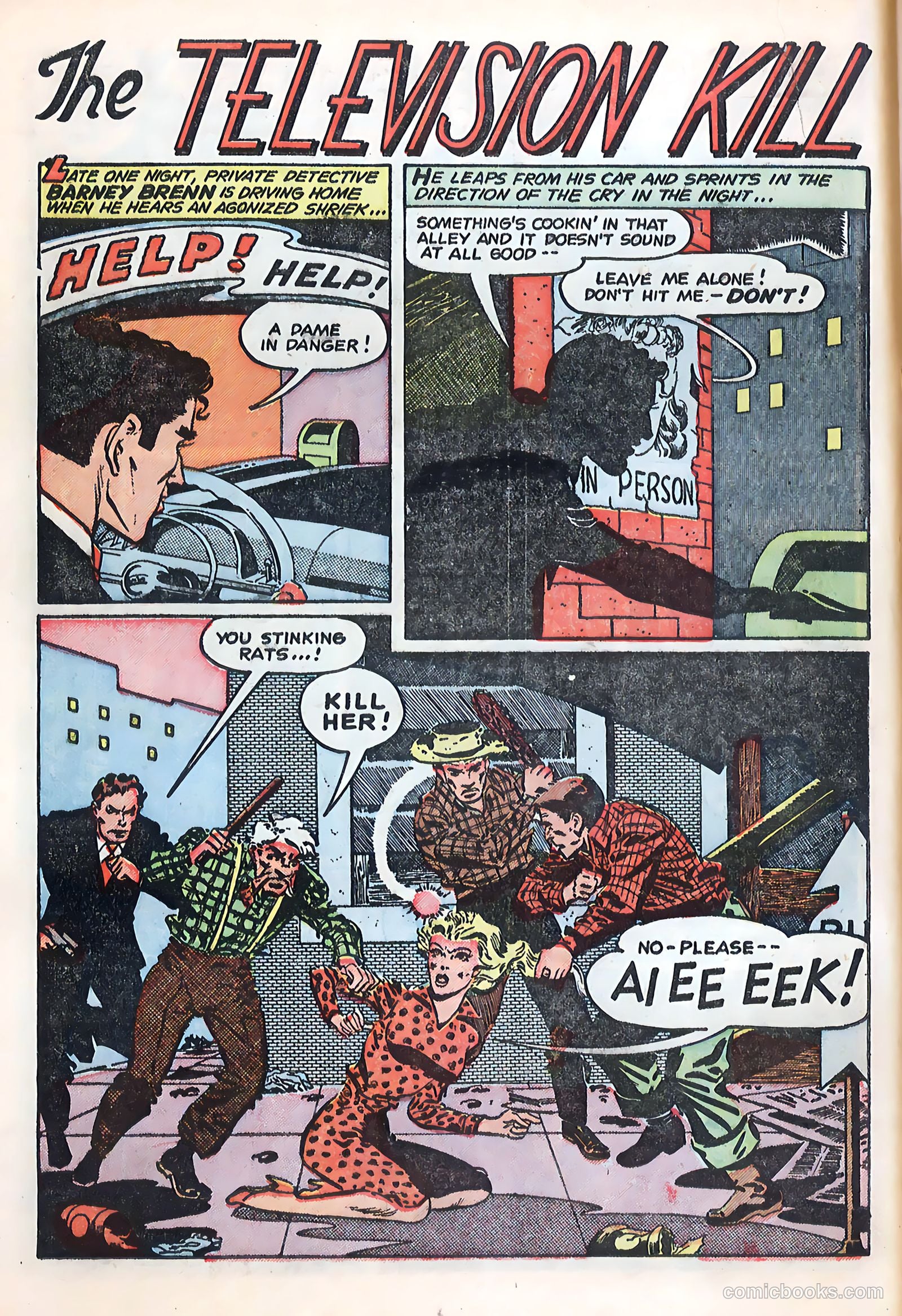Crime Mysteries #12 (1954) — page 18