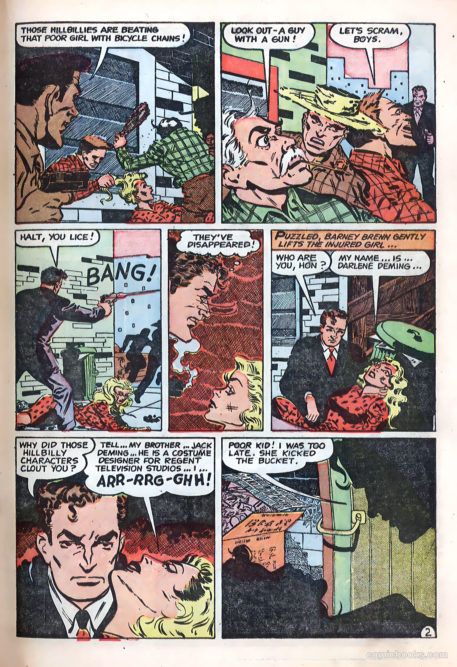 Crime Mysteries #12 (1954) — page 19