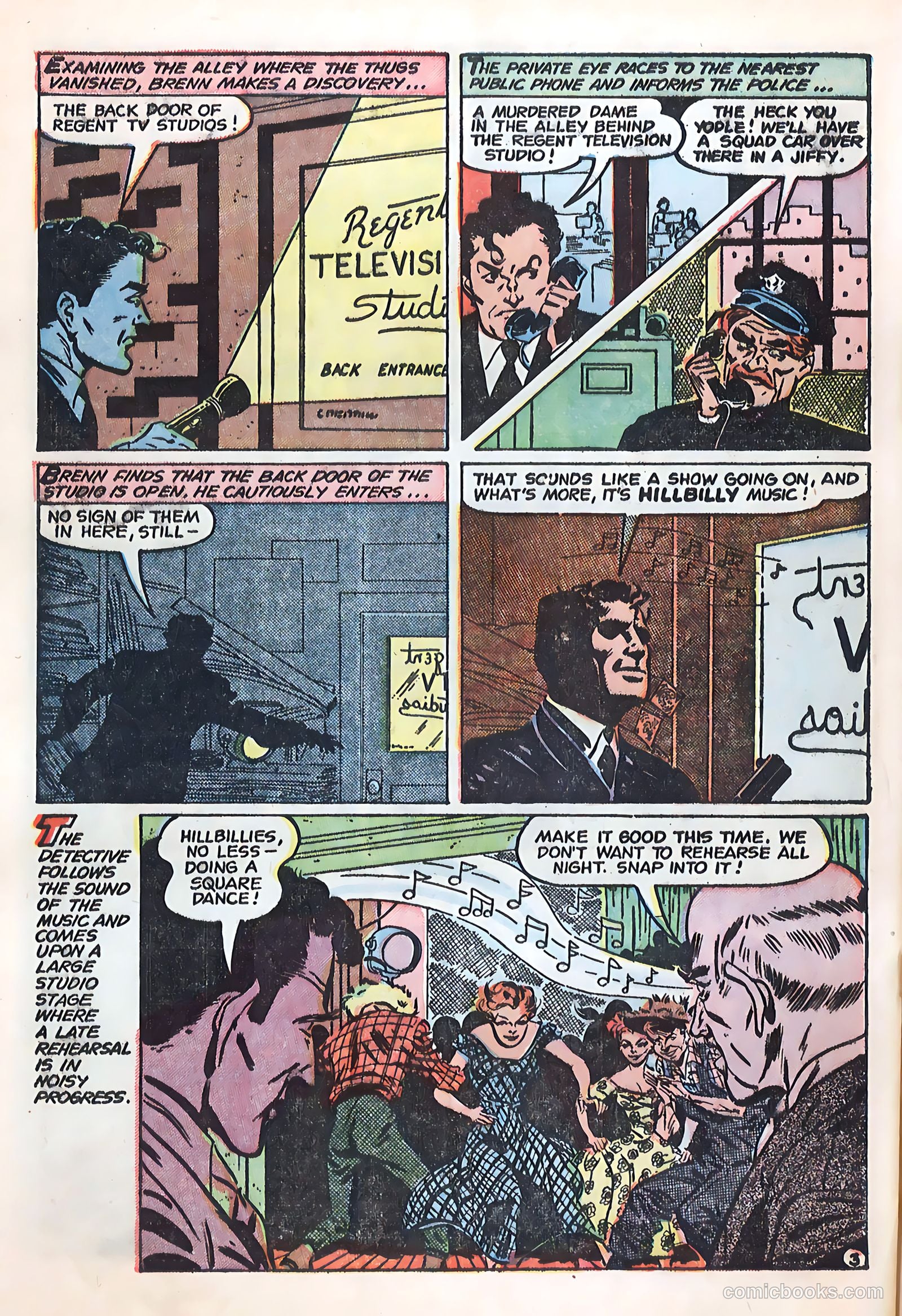 Crime Mysteries #12 (1954) — page 20