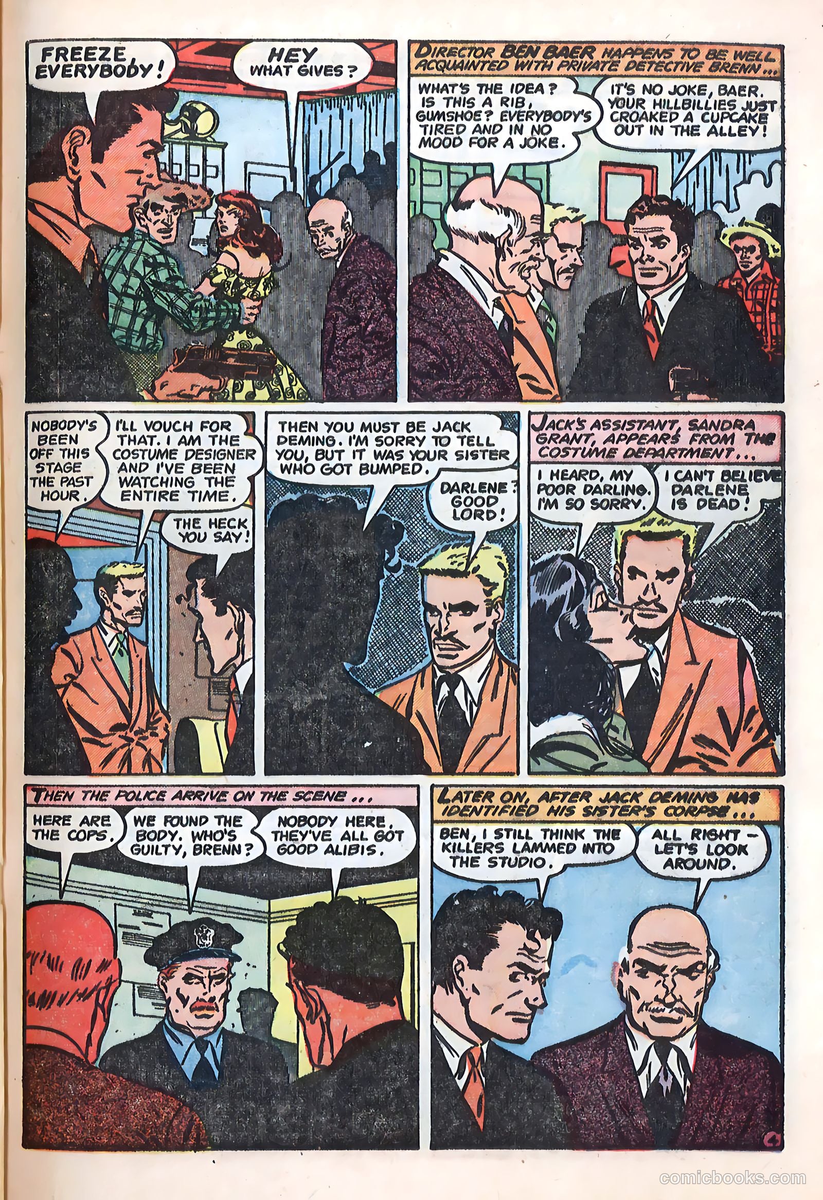 Crime Mysteries #12 (1954) — page 21