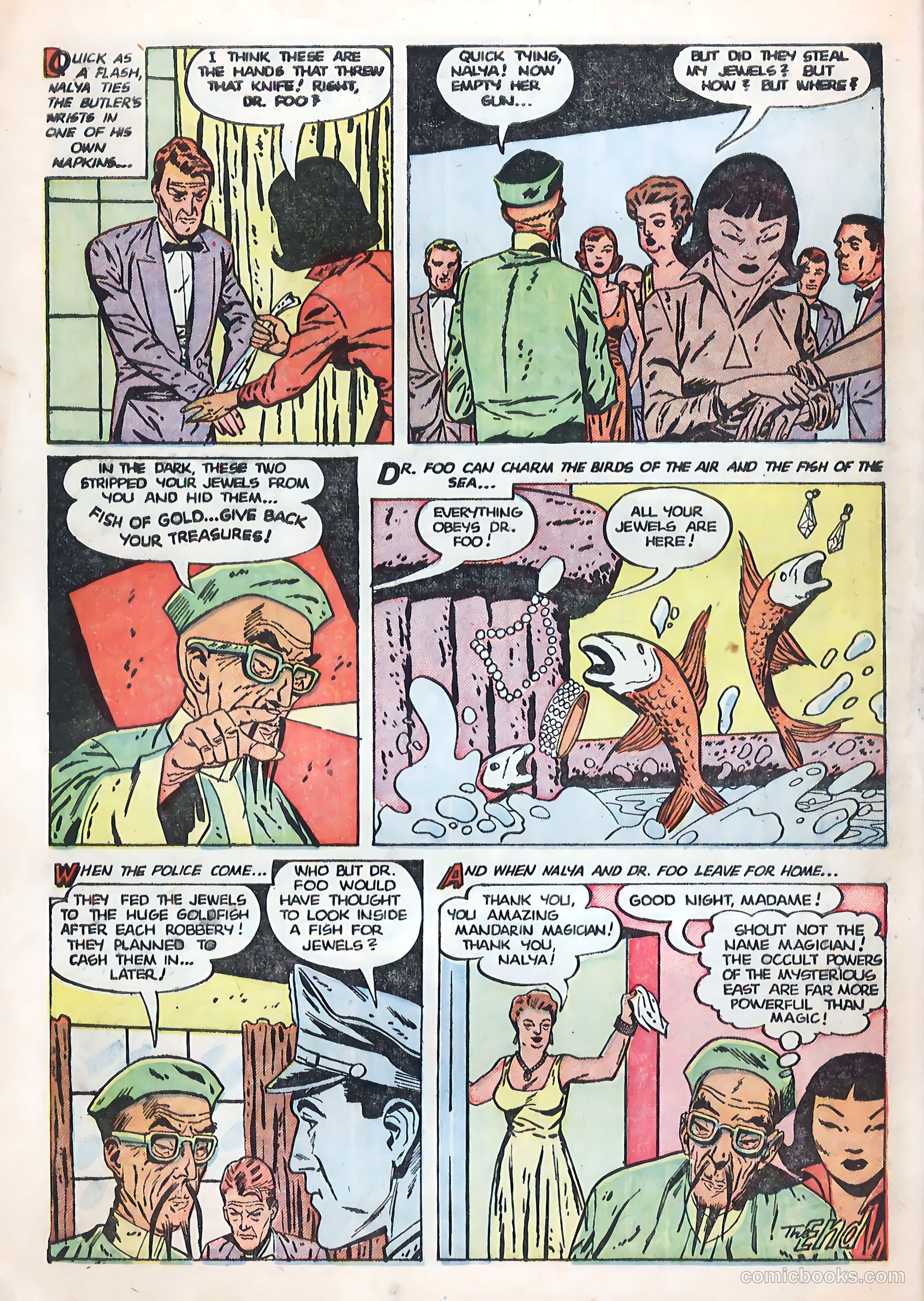 Crime Mysteries #12 (1954) — page 34