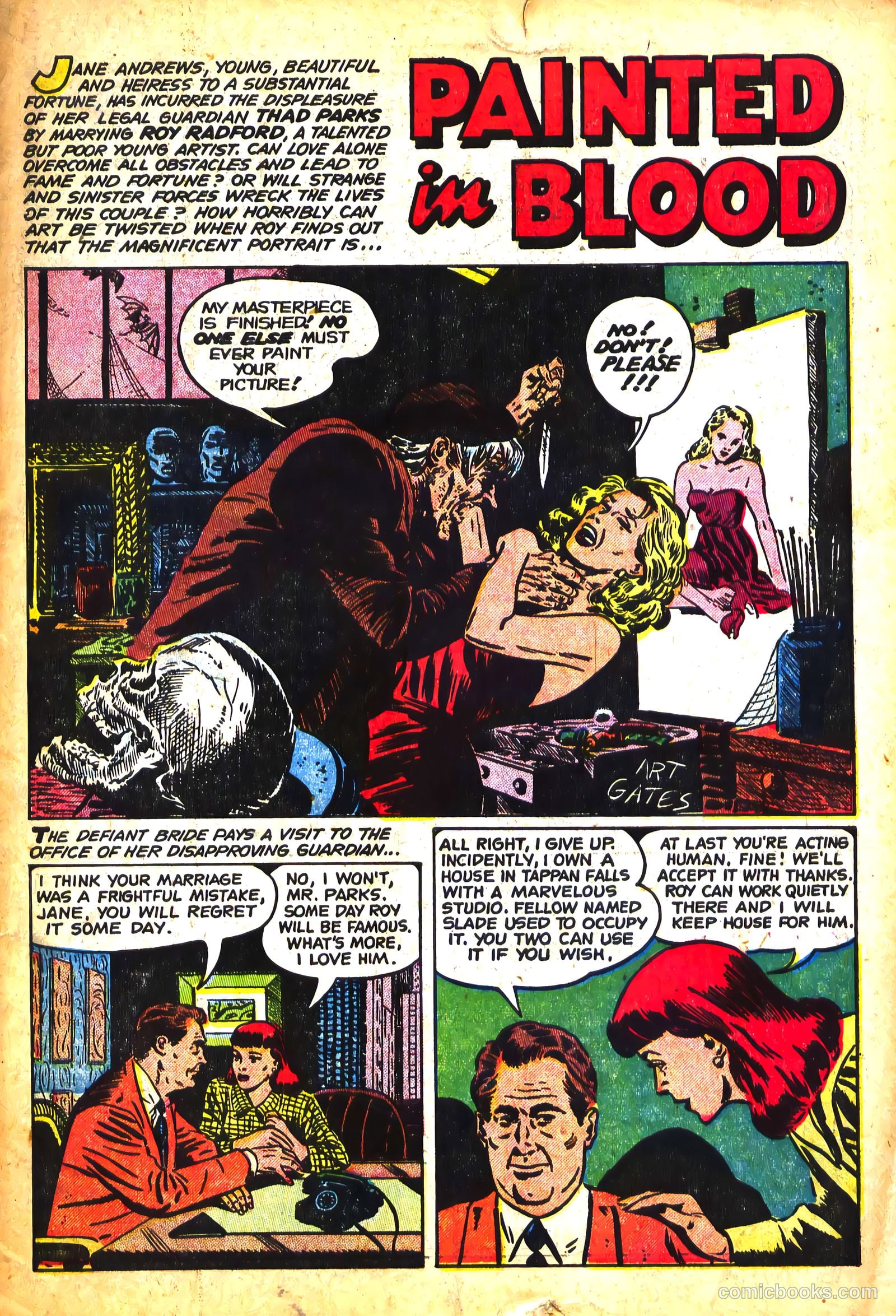 Crime Mysteries #14 (1952) — page 2