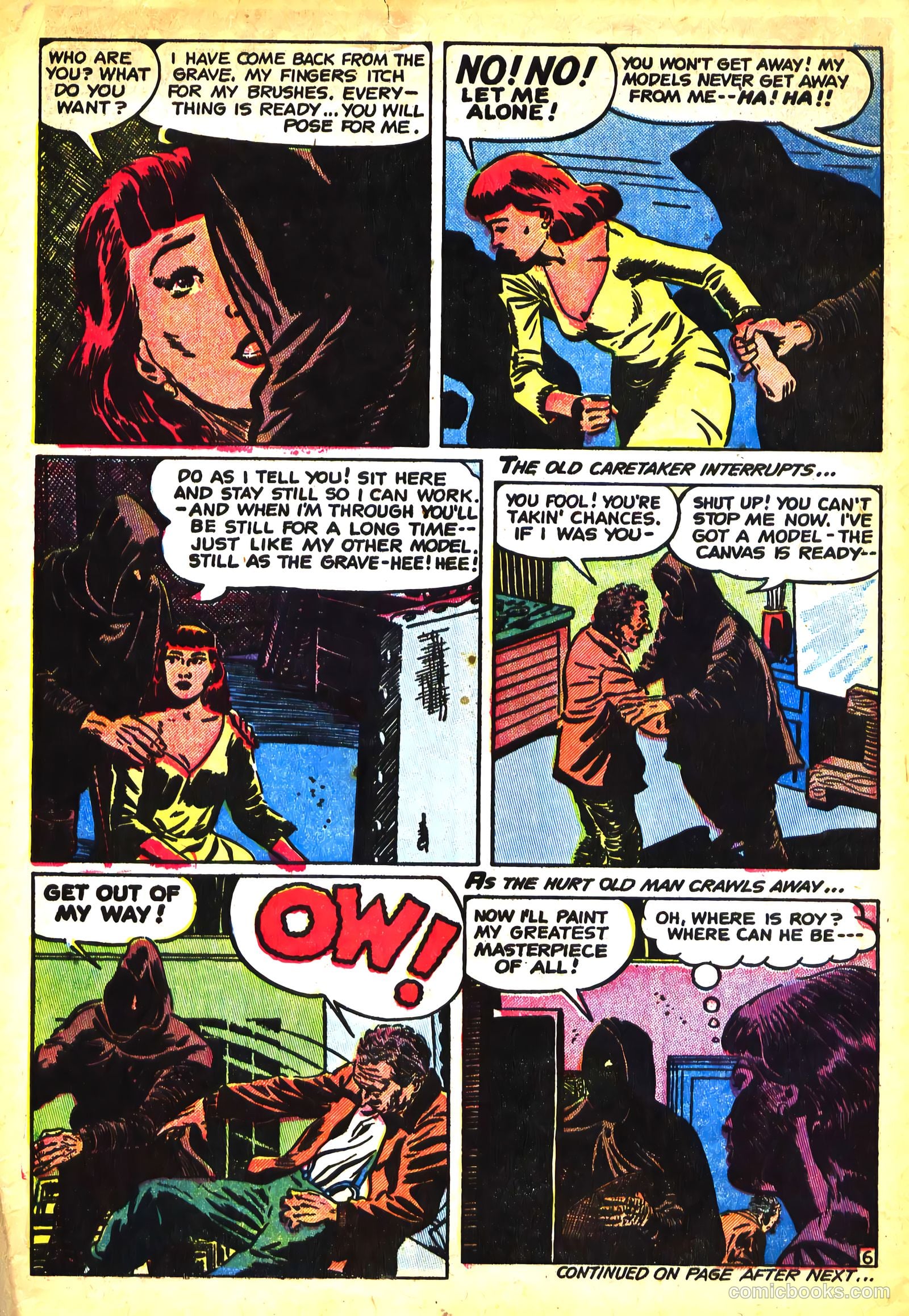 Crime Mysteries #14 (1952) — page 7