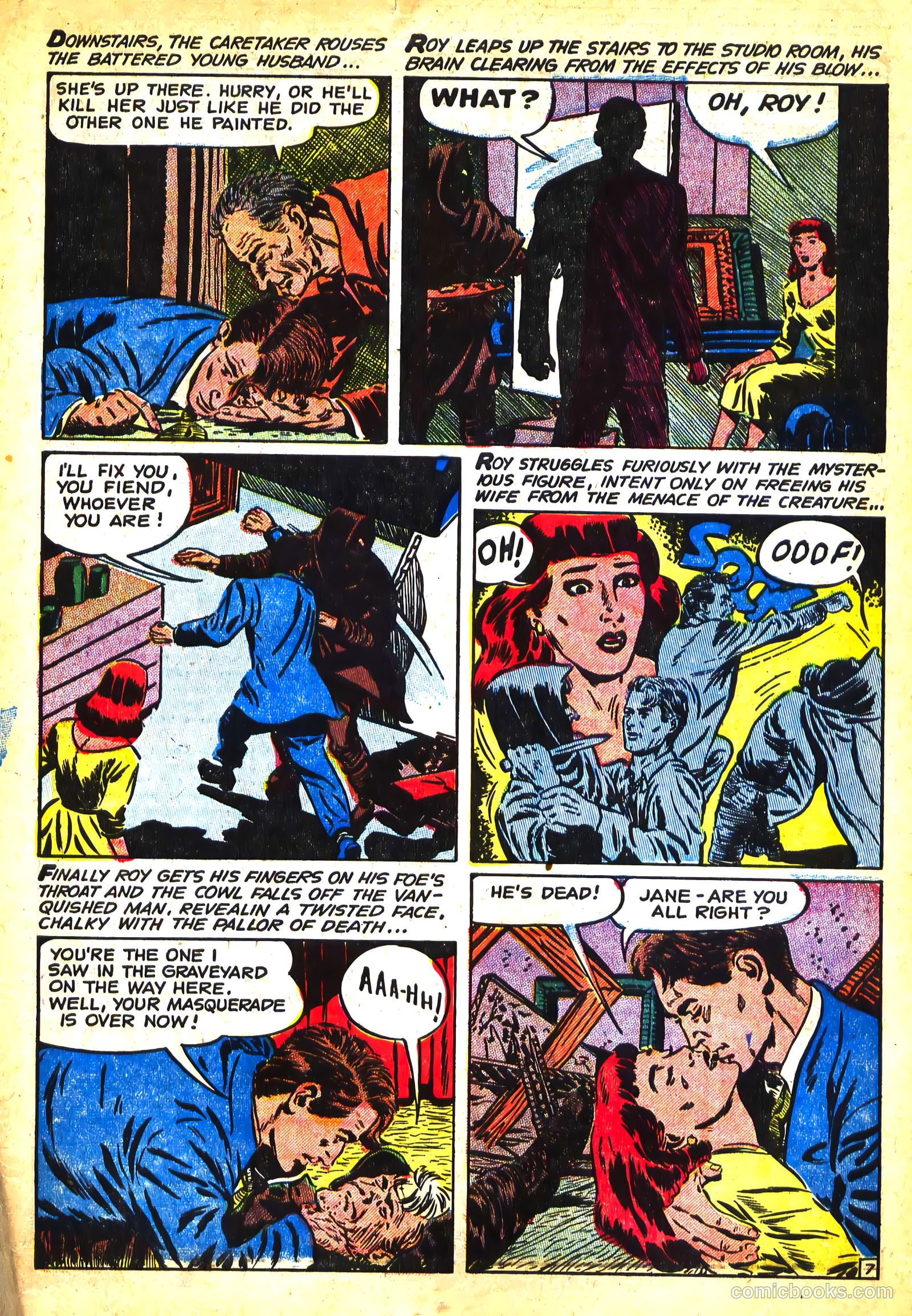 Crime Mysteries #14 (1952) — page 9