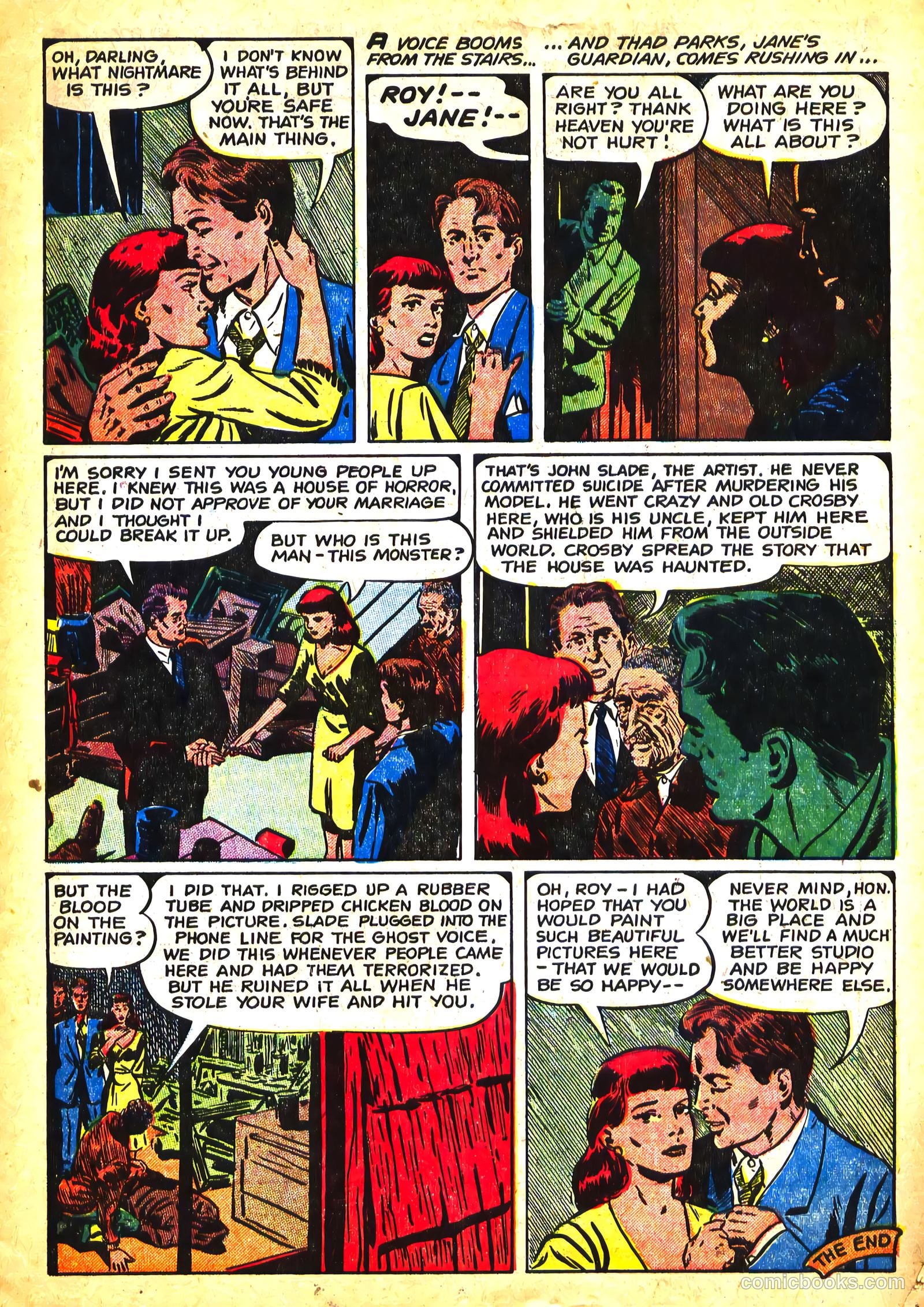 Crime Mysteries #14 (1952) — page 10