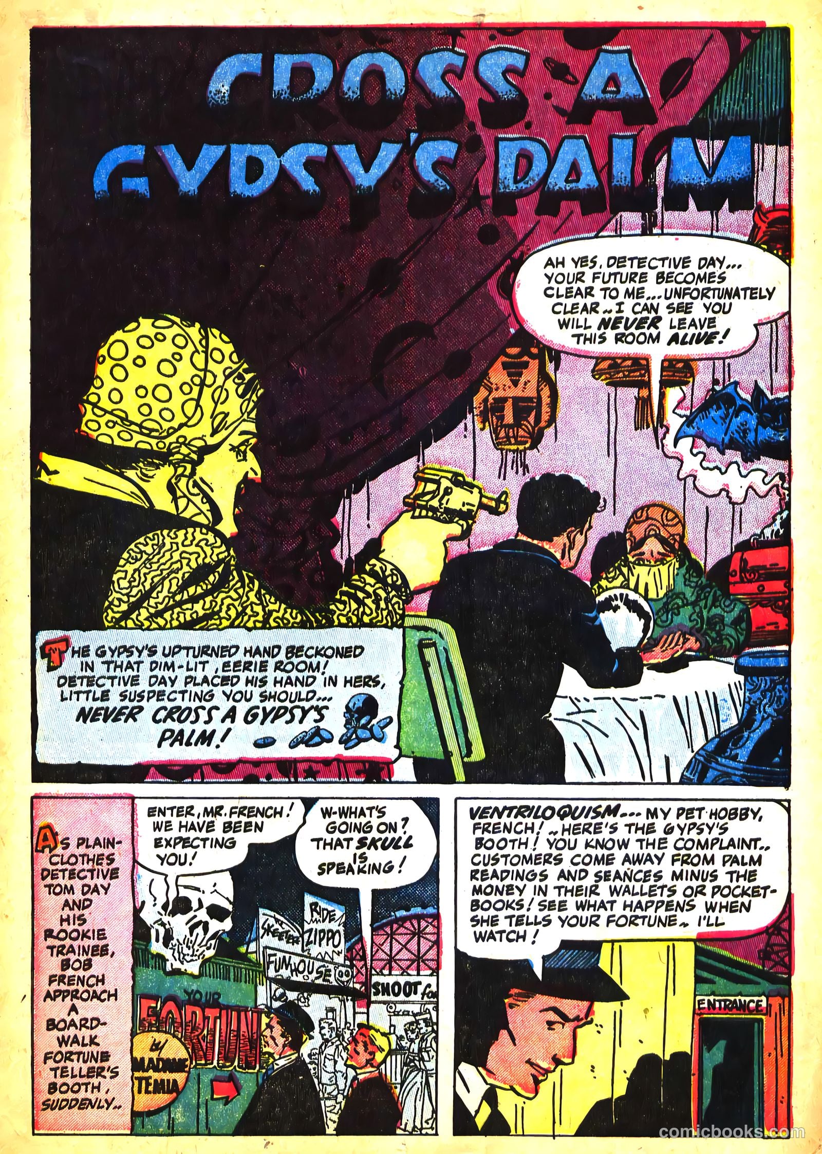 Crime Mysteries #14 (1952) — page 12