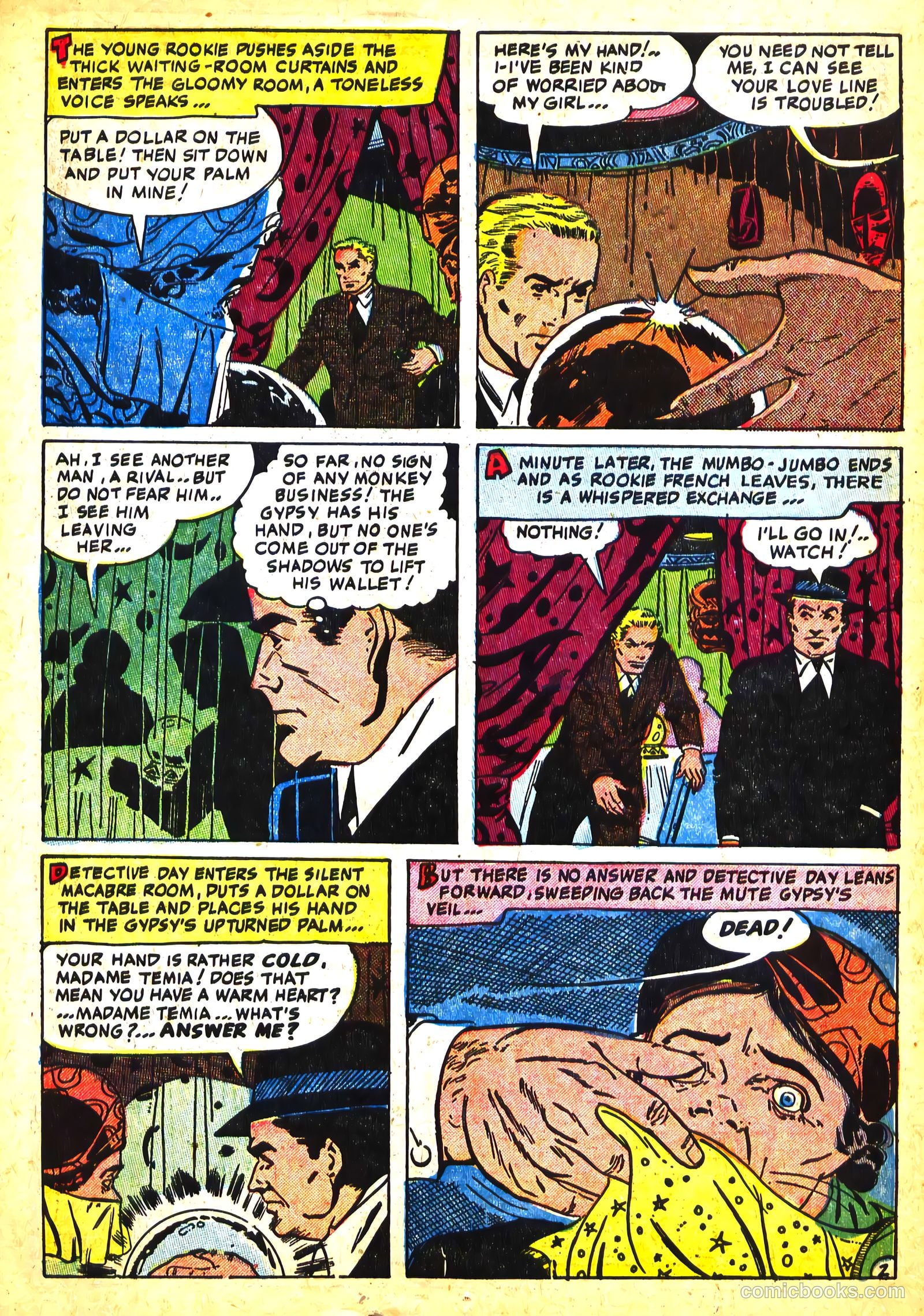 Crime Mysteries #14 (1952) — page 13