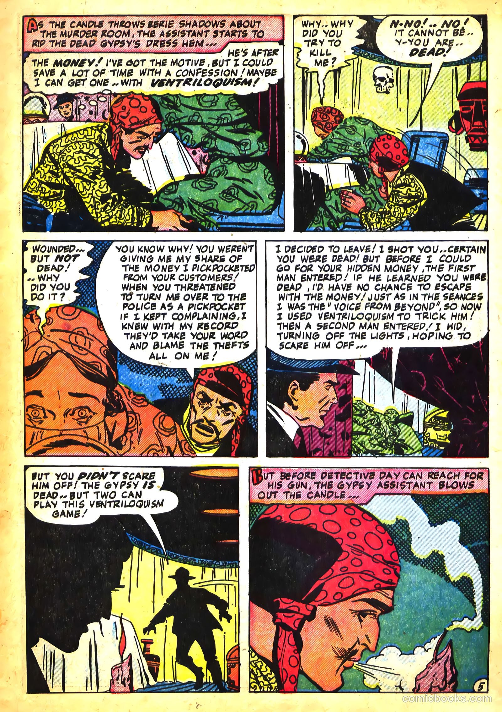 Crime Mysteries #14 (1952) — page 16