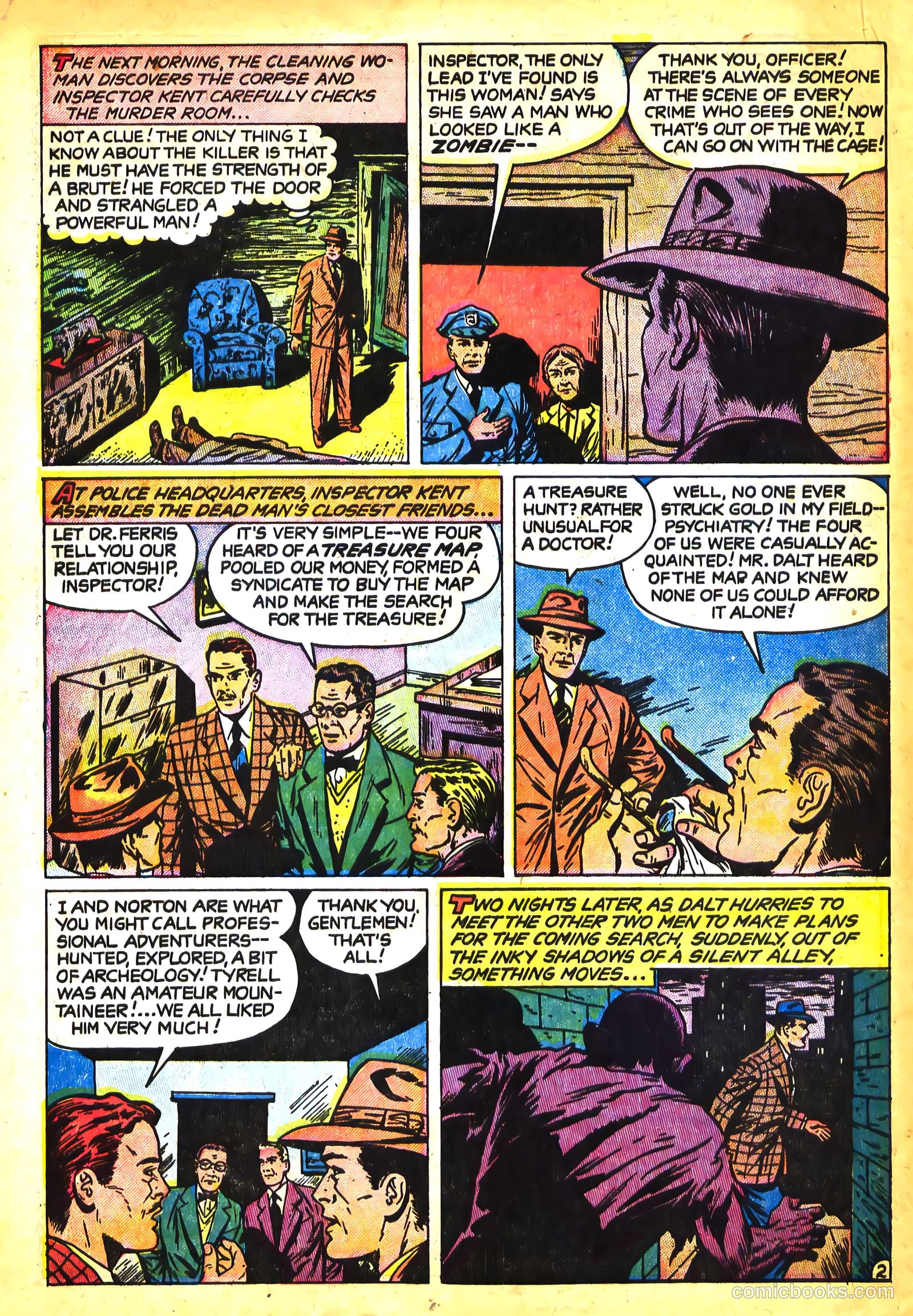 Crime Mysteries #14 (1952) — page 19