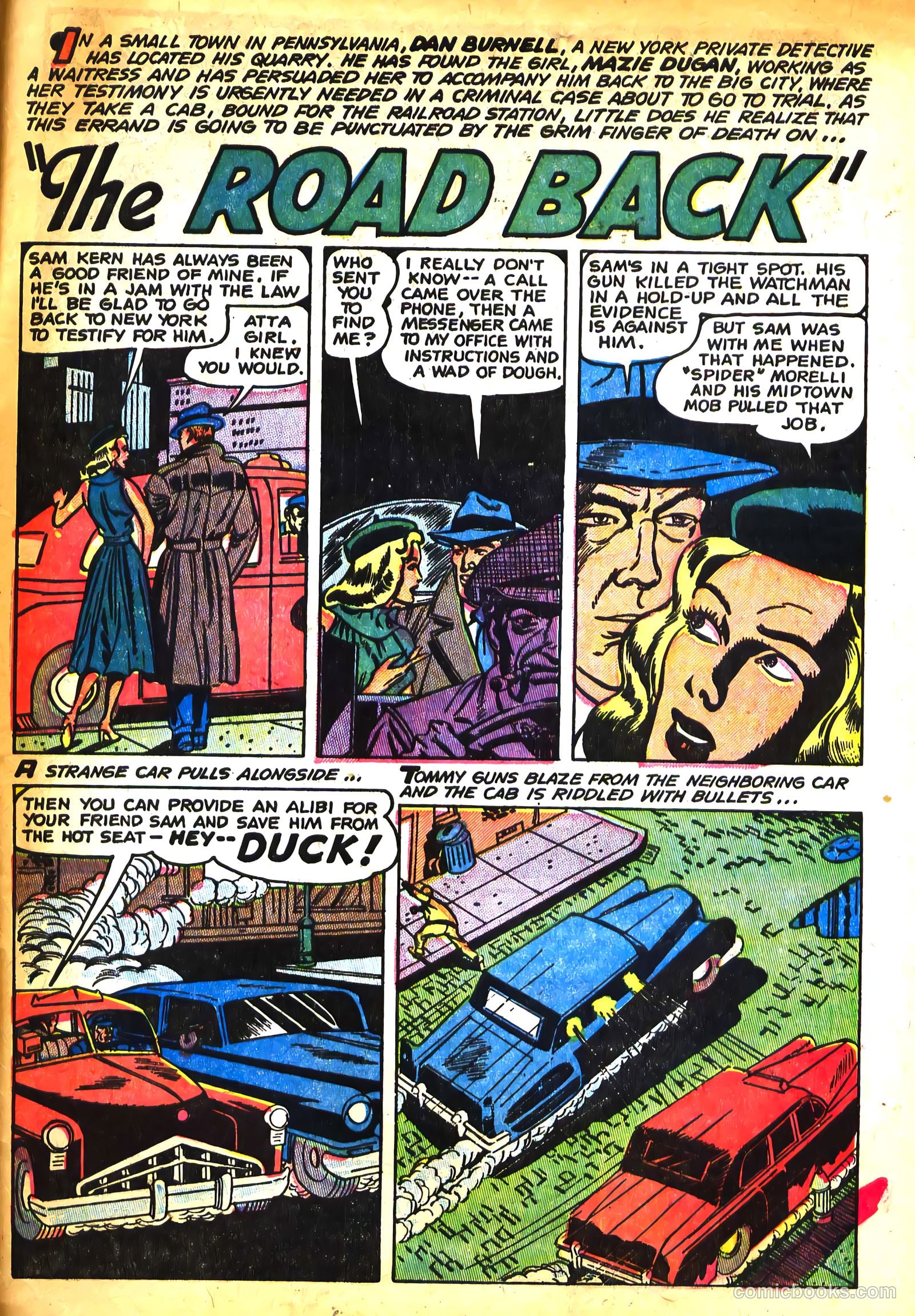 Crime Mysteries #14 (1952) — page 27