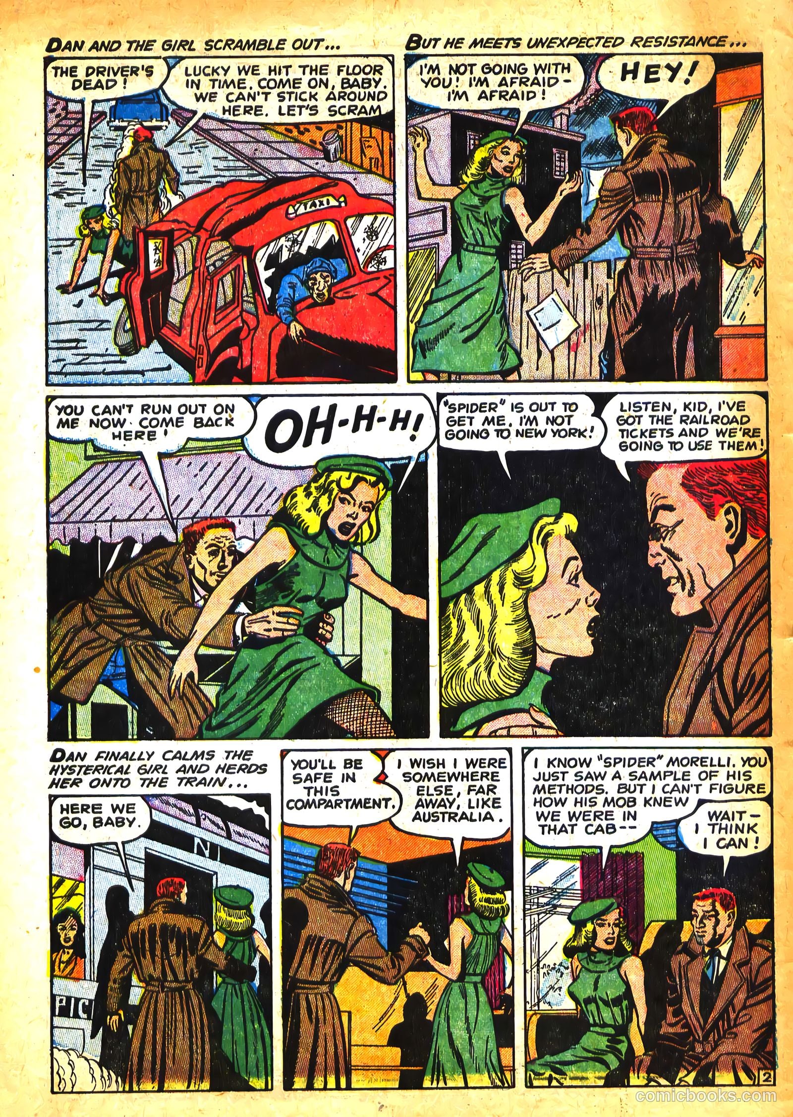 Crime Mysteries #14 (1952) — page 28