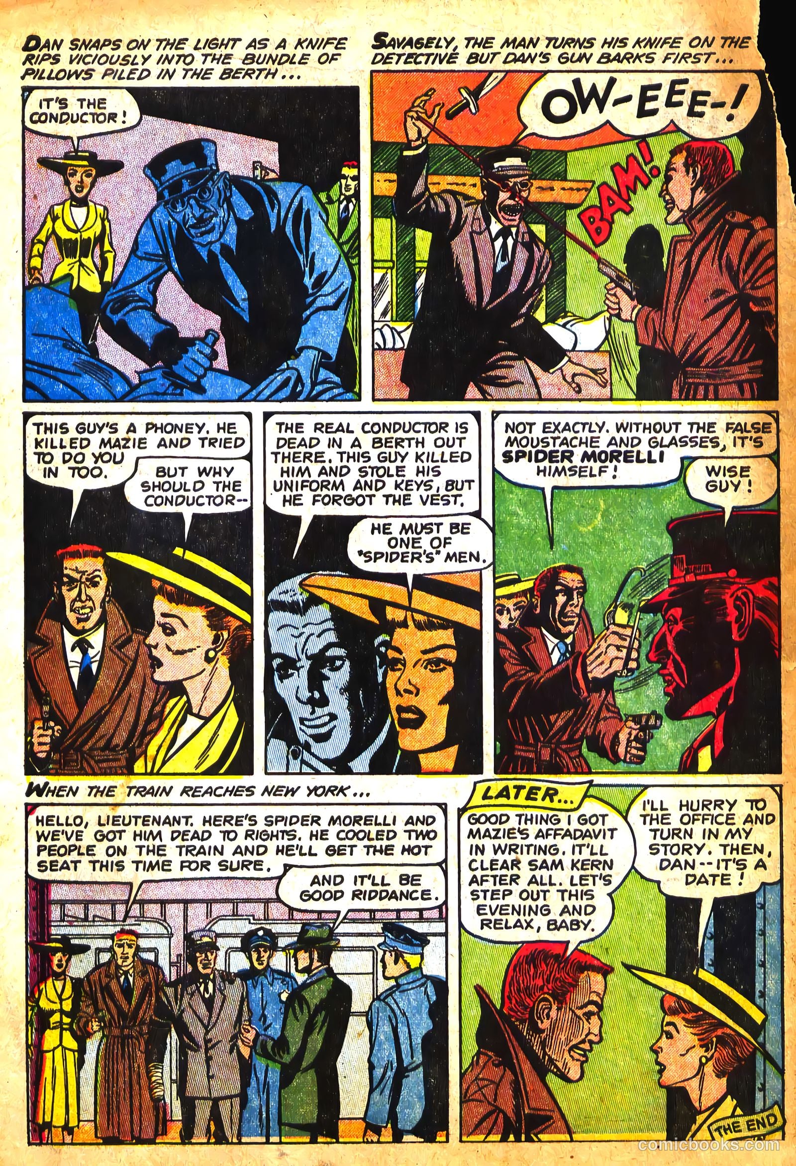Crime Mysteries #14 (1952) — page 32
