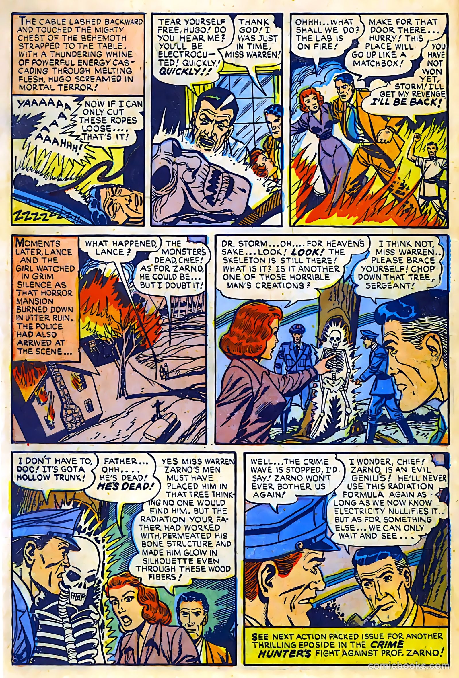 Crime Mysteries #2 (1952) — page 9 of 9