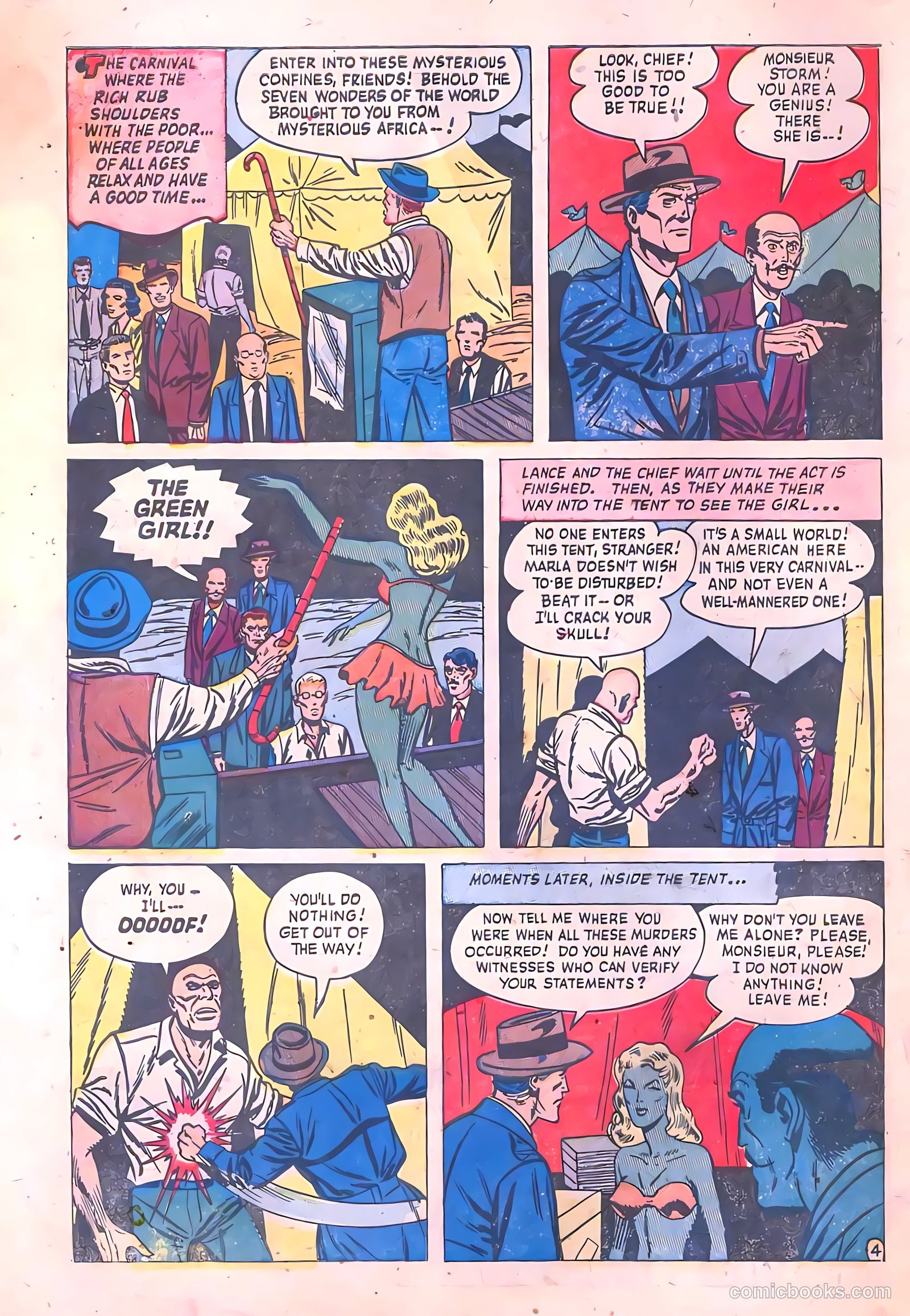 Crime Mysteries #5 (1953) — page 6
