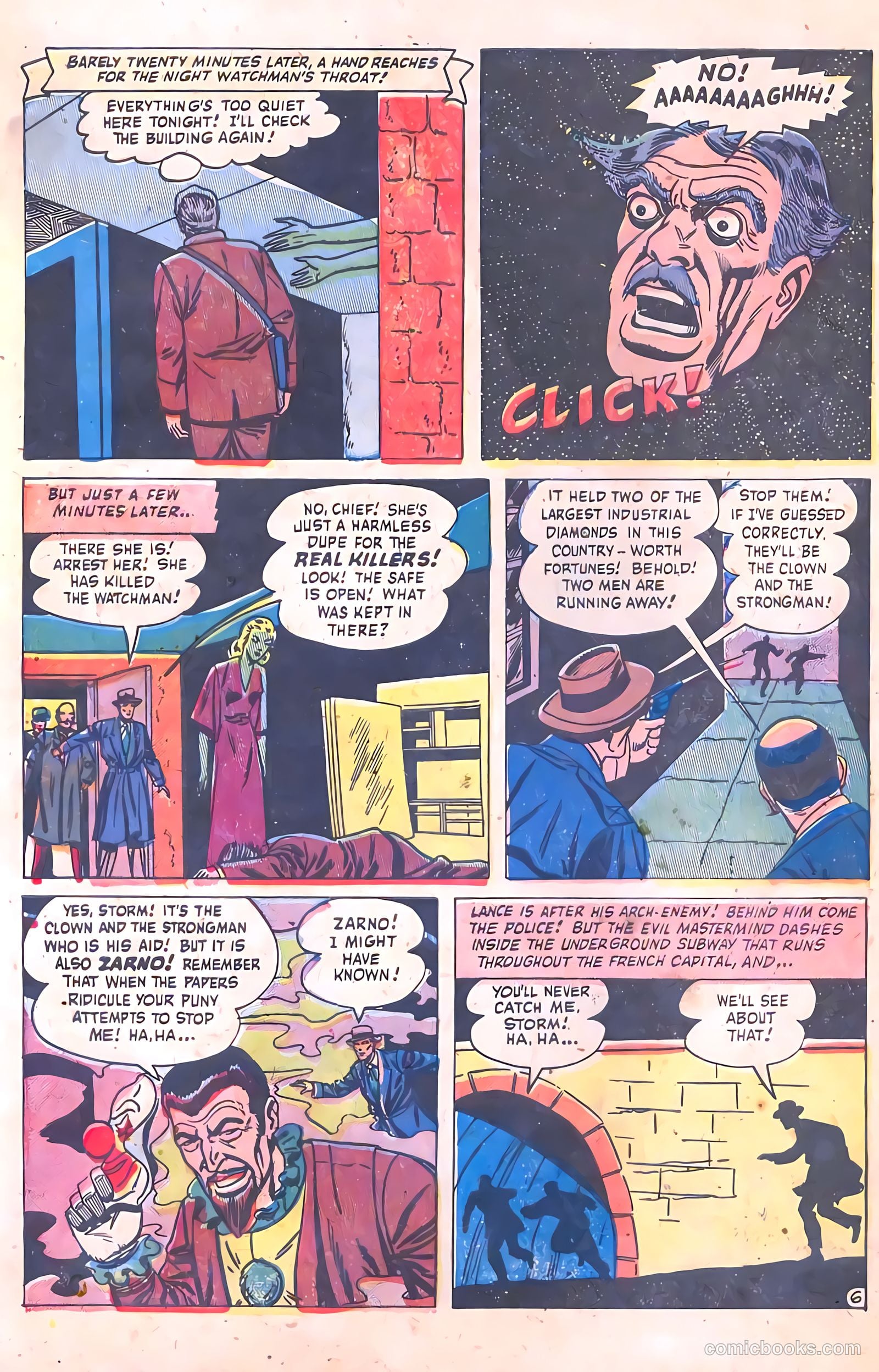 Crime Mysteries #5 (1953) — page 8