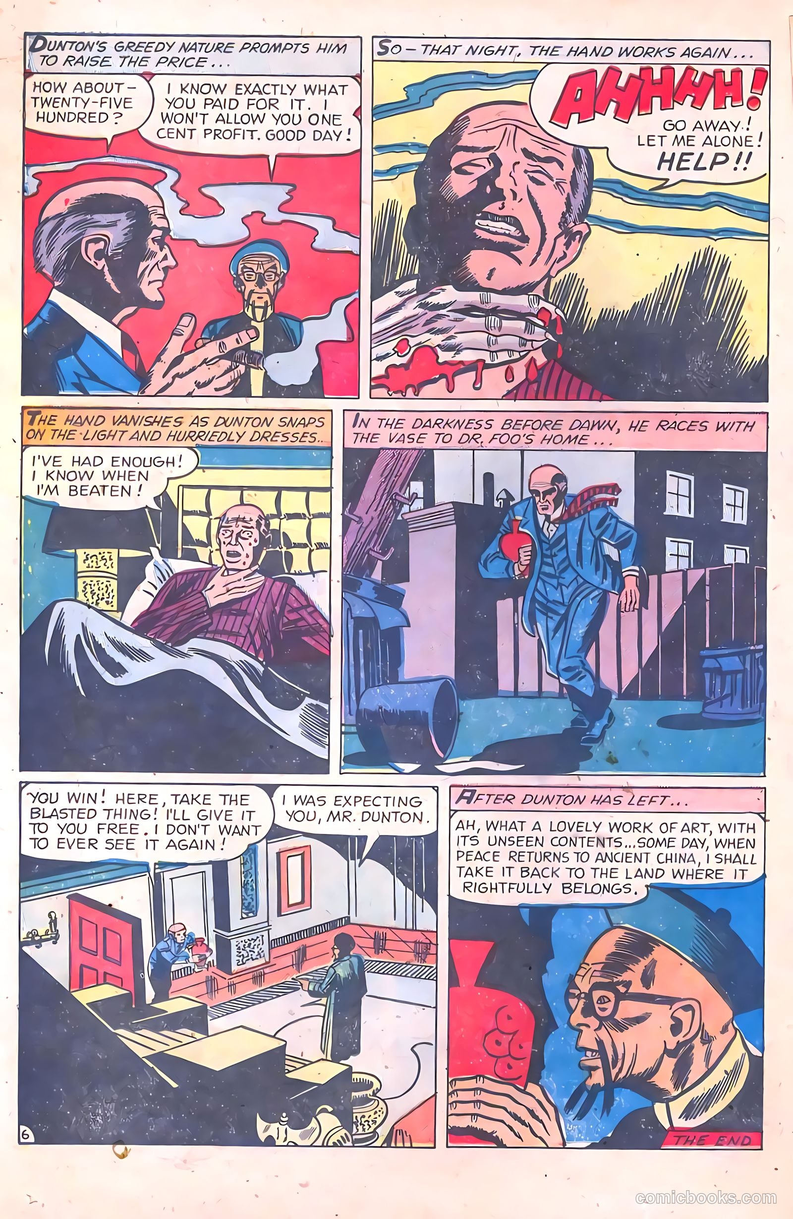 Crime Mysteries #5 (1953) — page 16