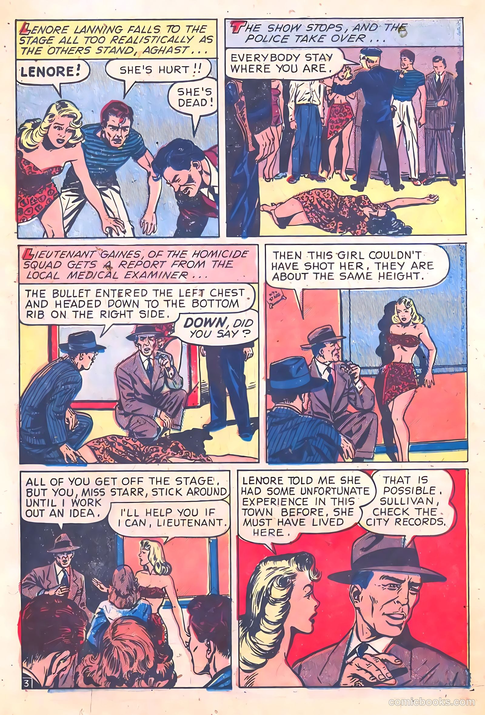 Crime Mysteries #5 (1953) — page 20