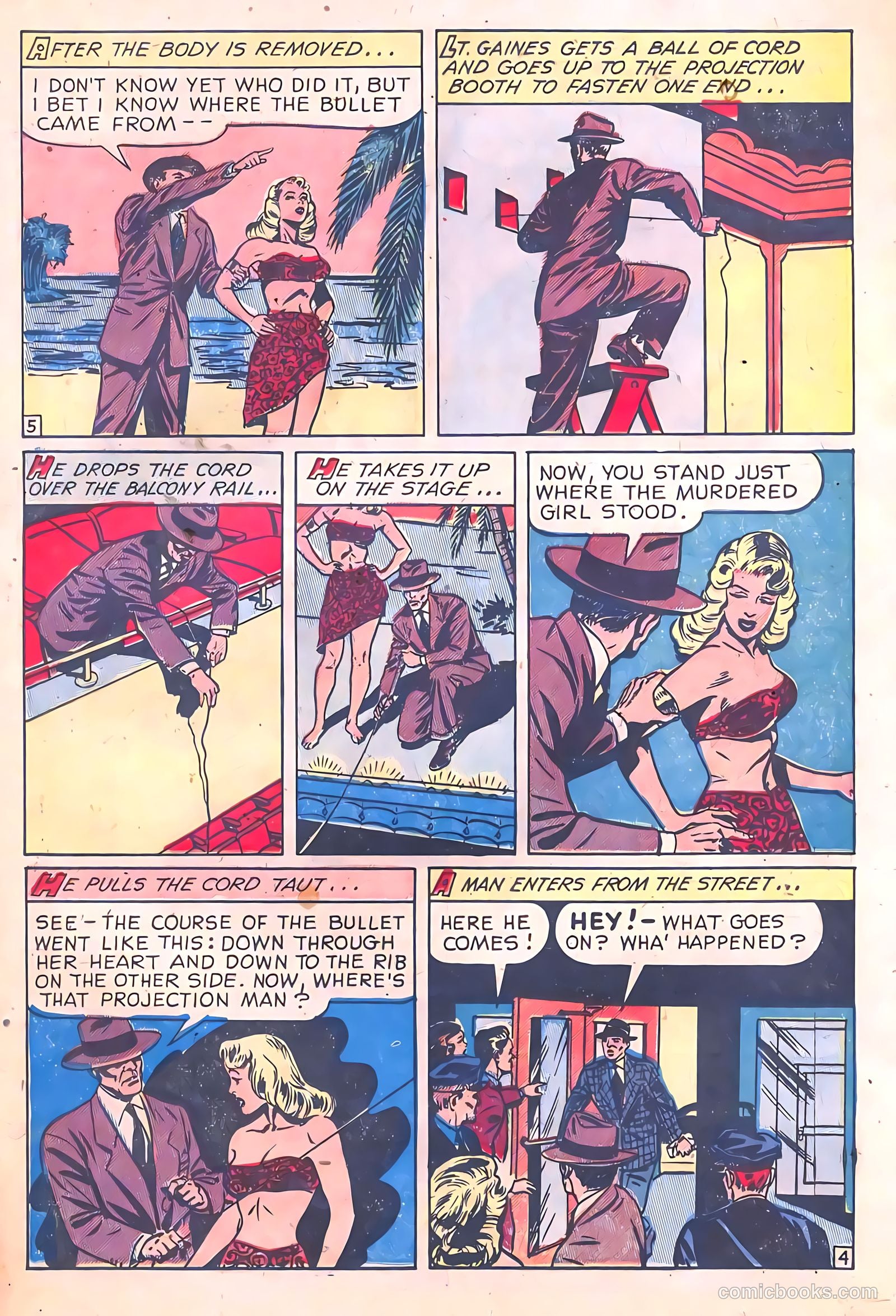 Crime Mysteries #5 (1953) — page 21
