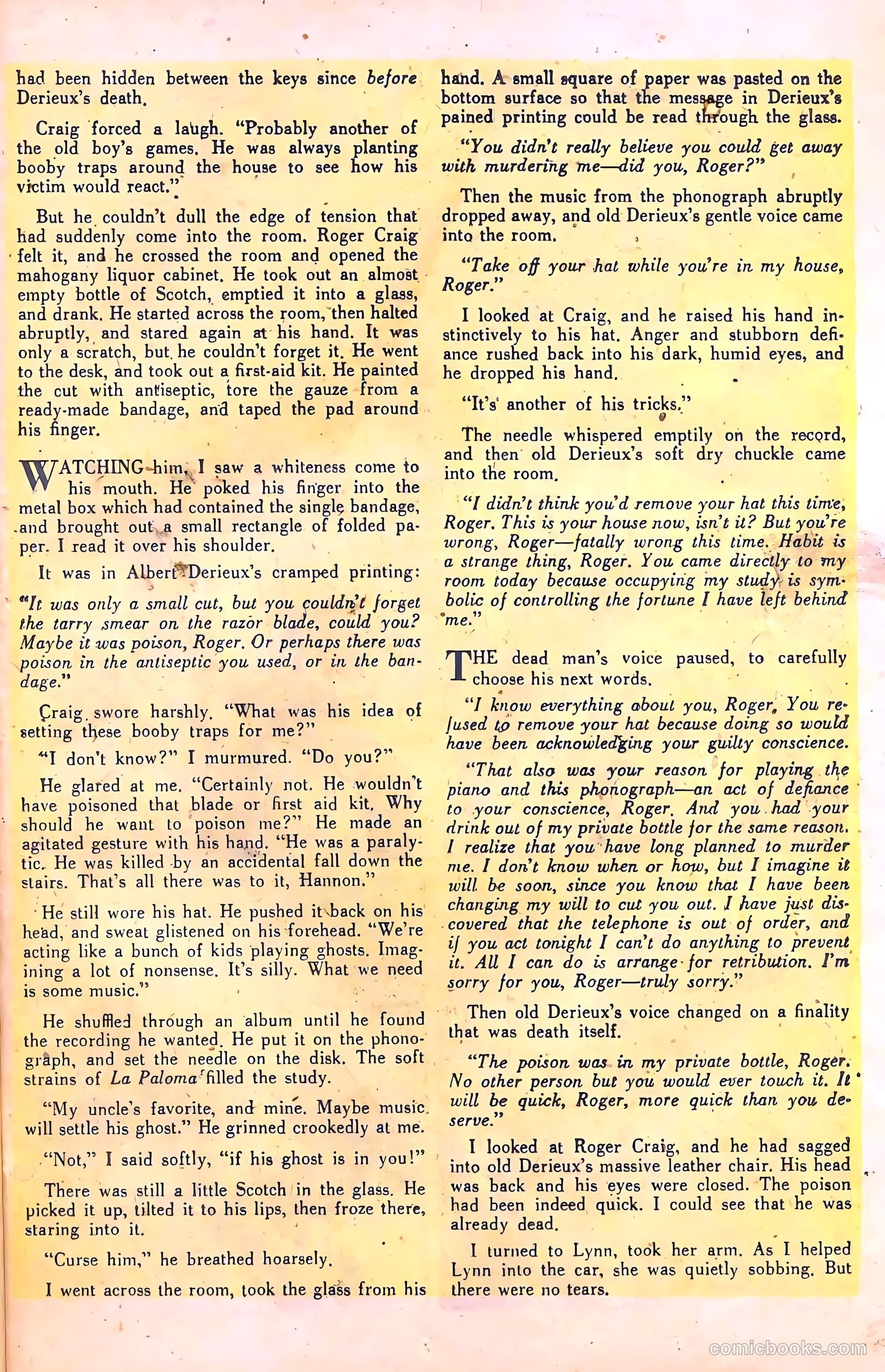 Crime Mysteries #5 (1953) — page 25