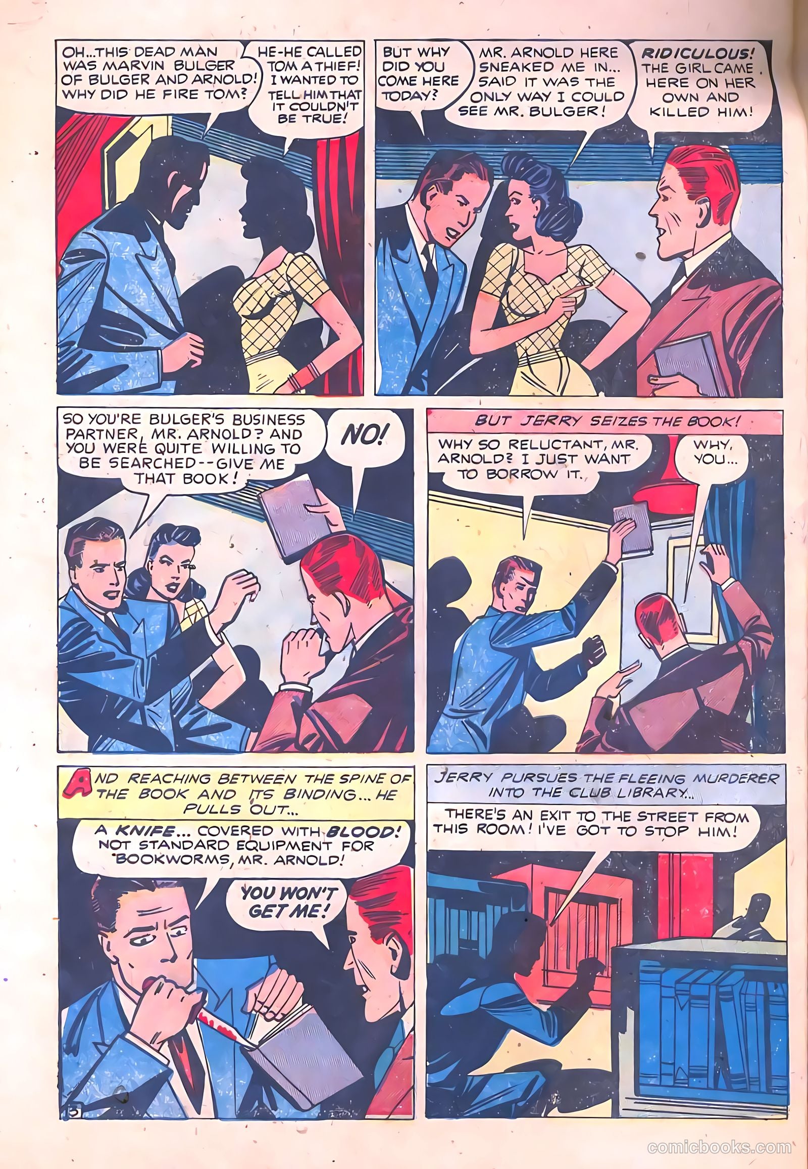 Crime Mysteries #5 (1953) — page 28