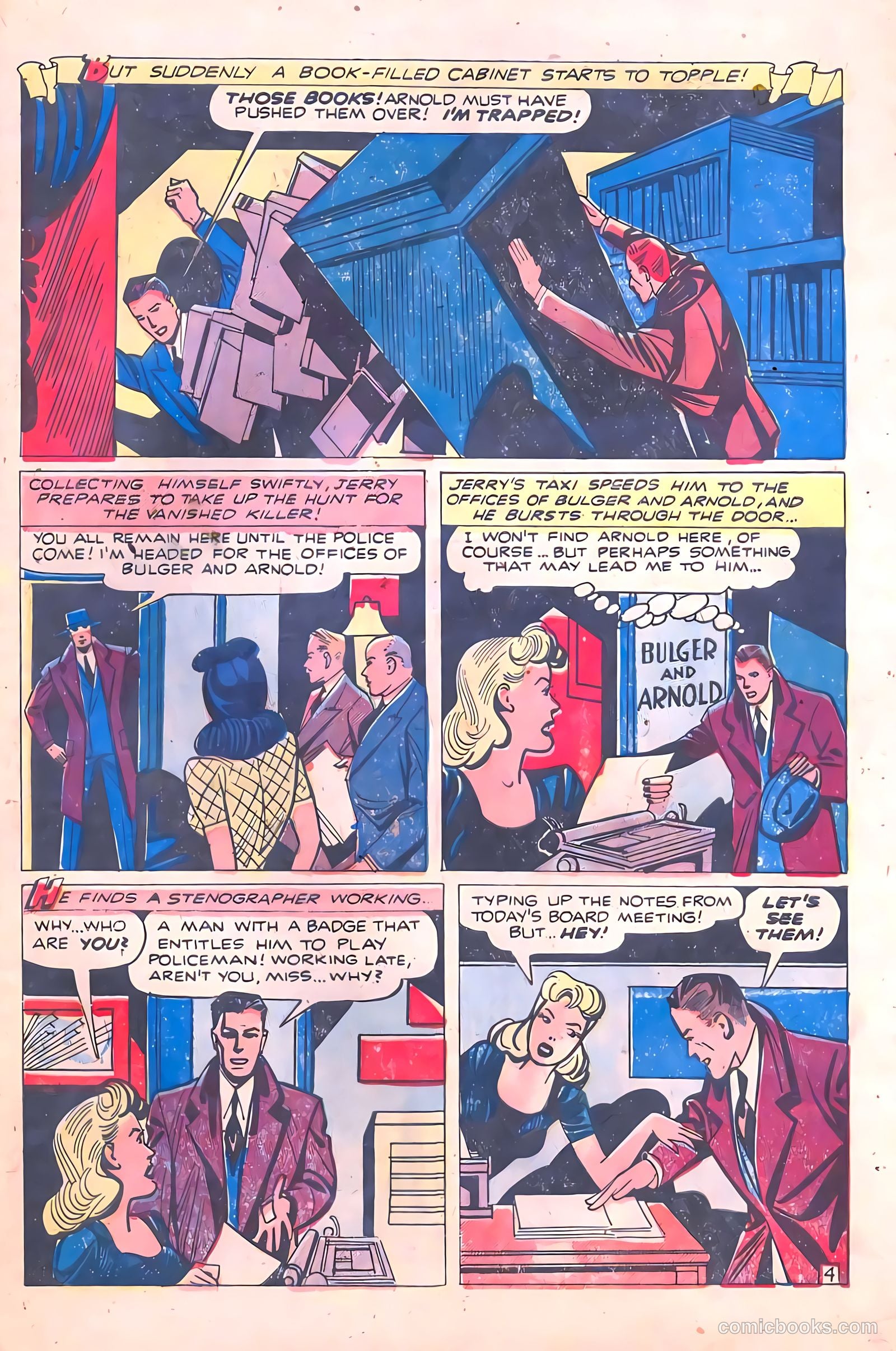 Crime Mysteries #5 (1953) — page 29