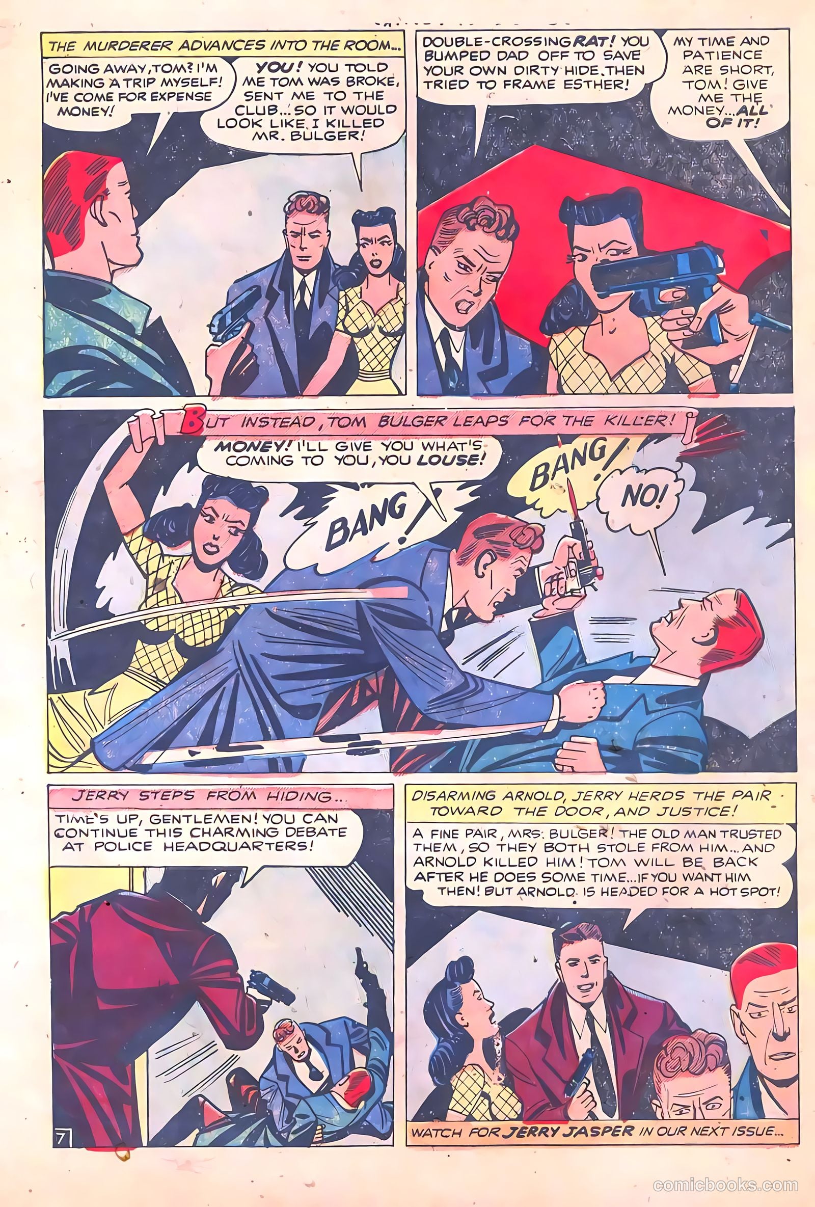 Crime Mysteries #5 (1953) — page 32