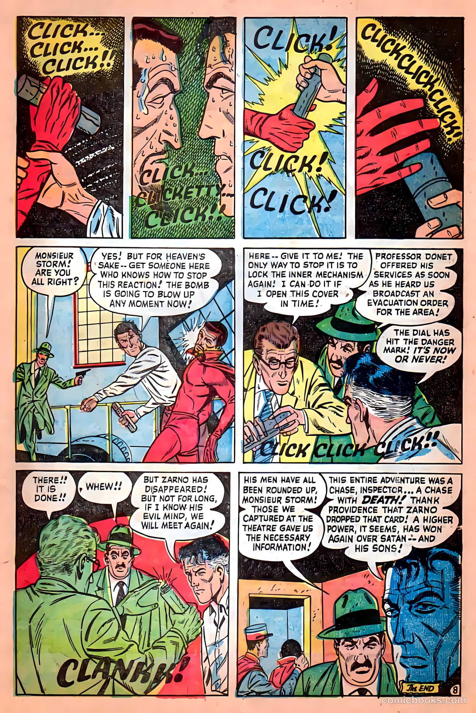 Crime Mysteries #7 (1953) — page 10