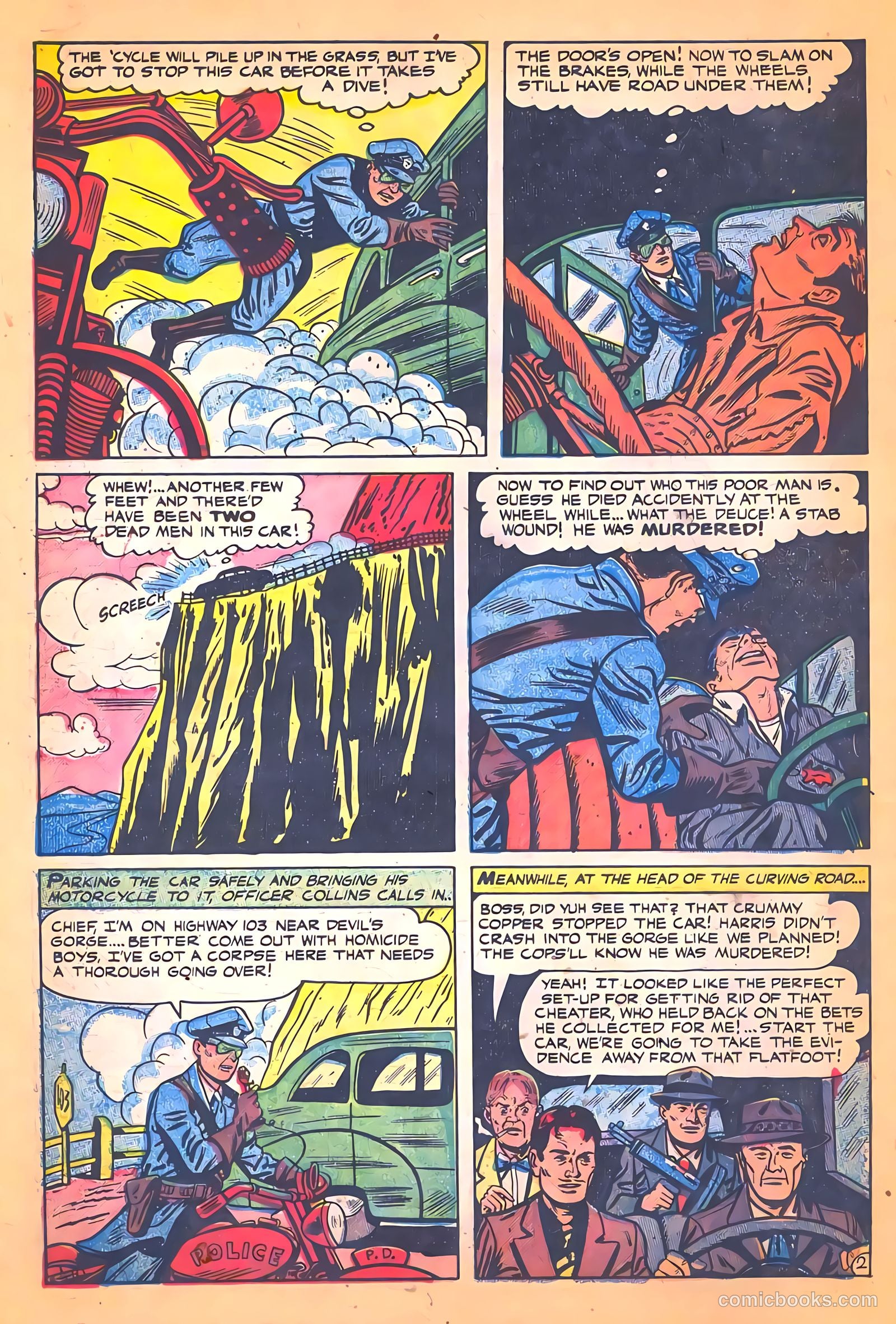 Crime Mysteries #7 (1953) — page 14