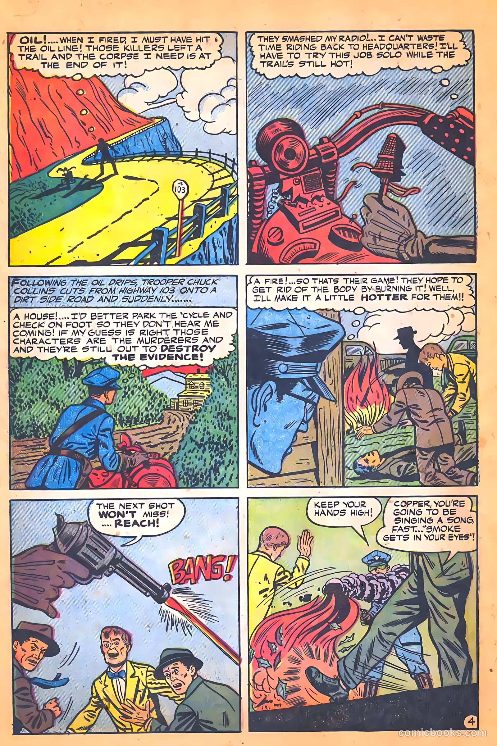 Crime Mysteries #7 (1953) — page 16