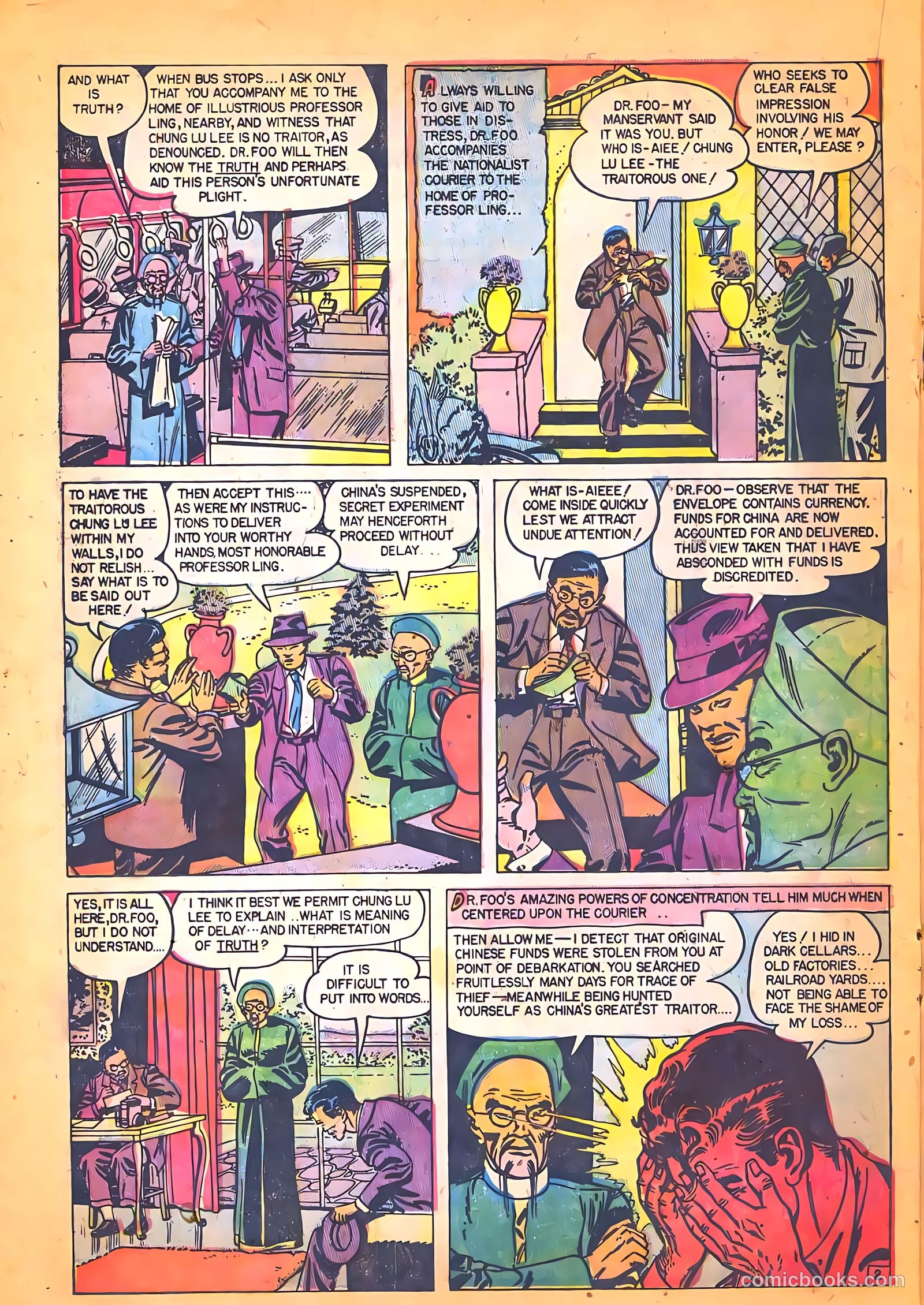 Crime Mysteries #7 (1953) — page 20