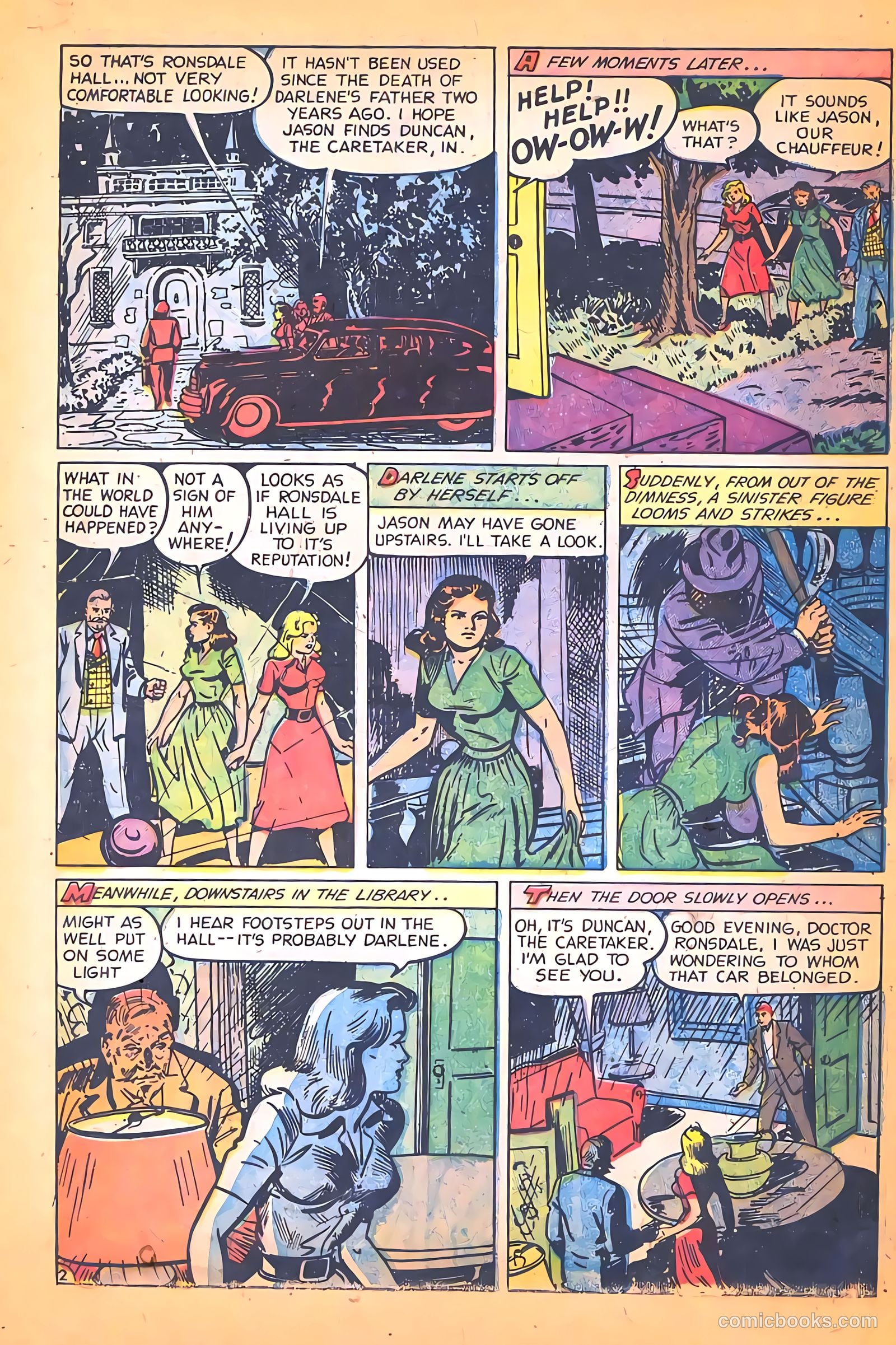 Crime Mysteries #7 (1953) — page 30