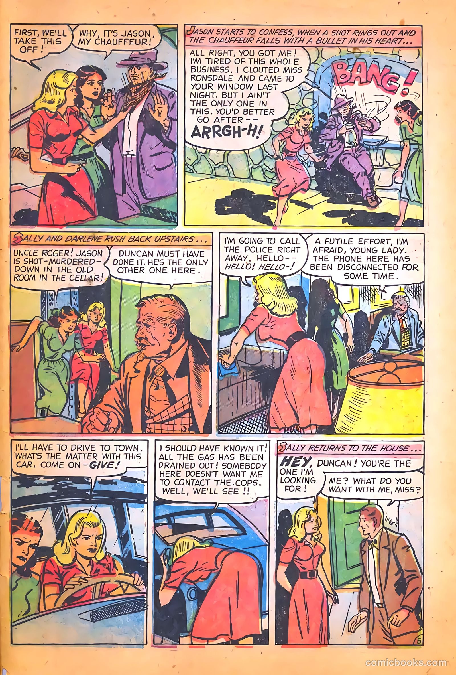 Crime Mysteries #7 (1953) — page 33