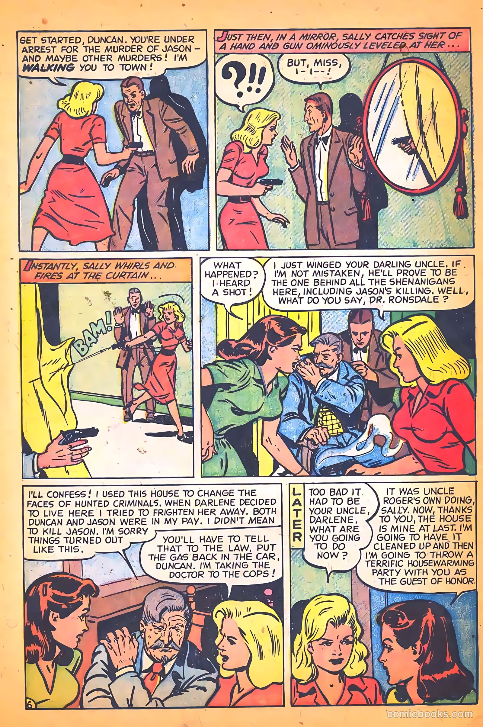 Crime Mysteries #7 (1953) — page 34