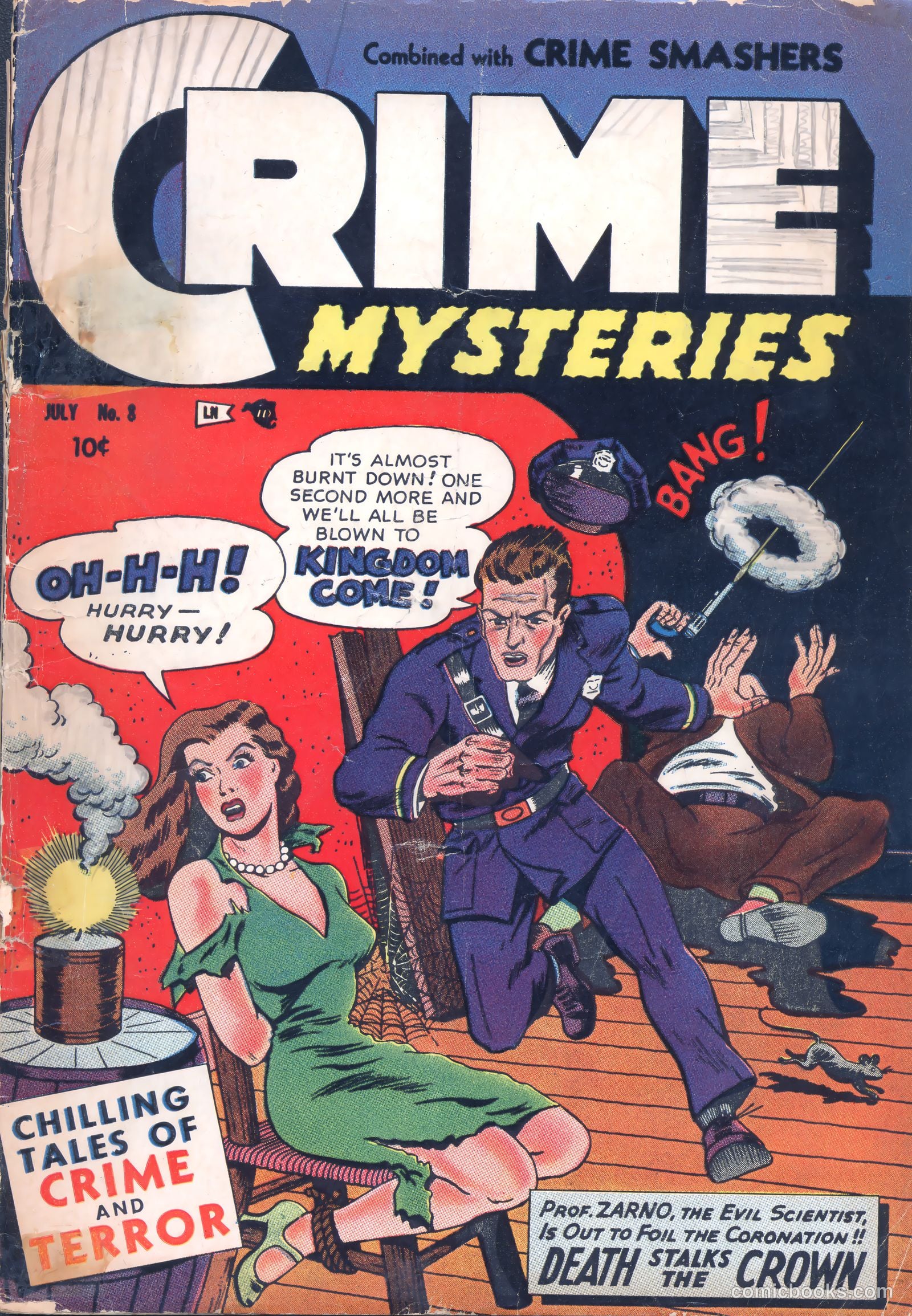 Crime Mysteries #8 (1953) — page 38 of 39