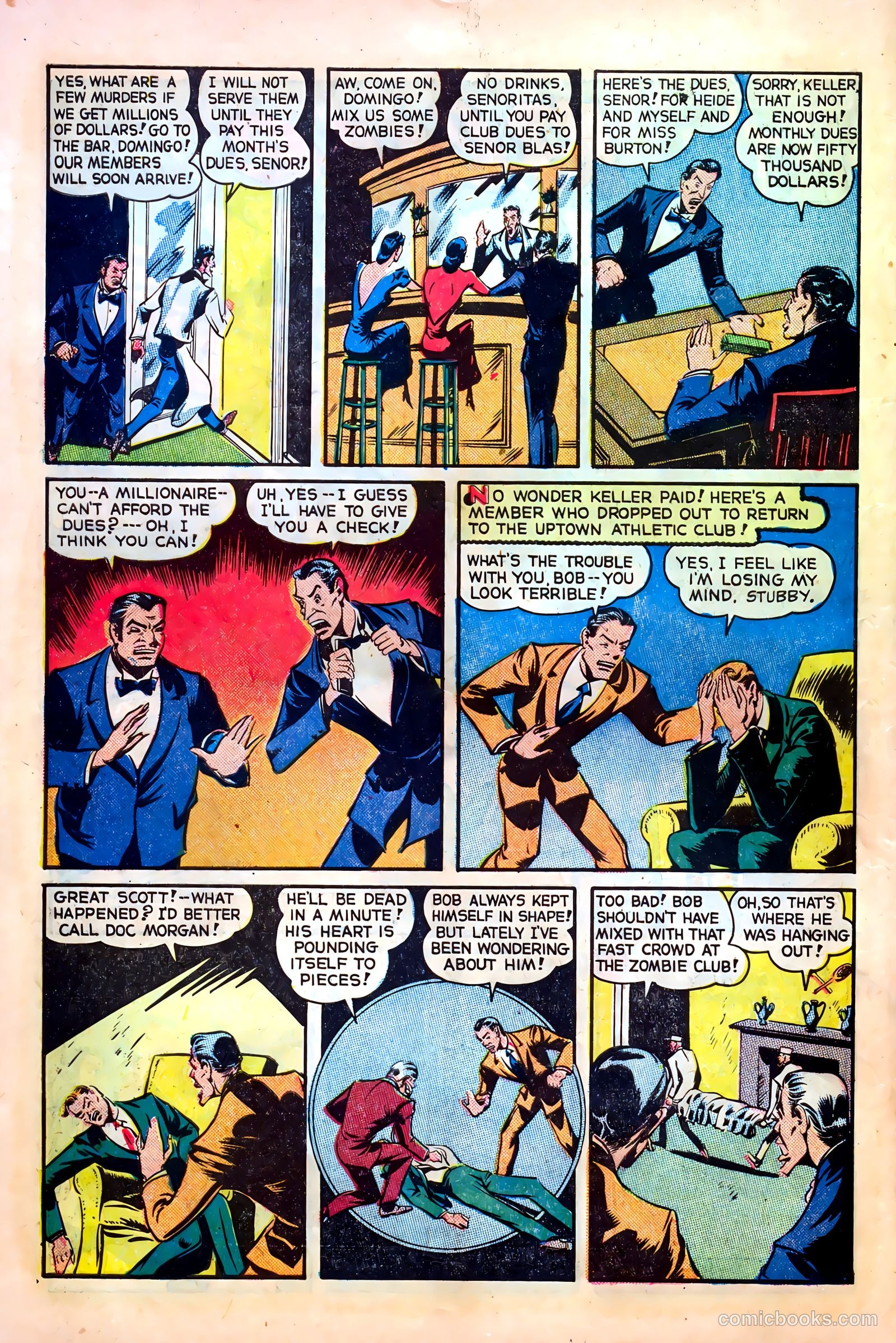 Crime Reporter #1 (1948) — page 10 of 36