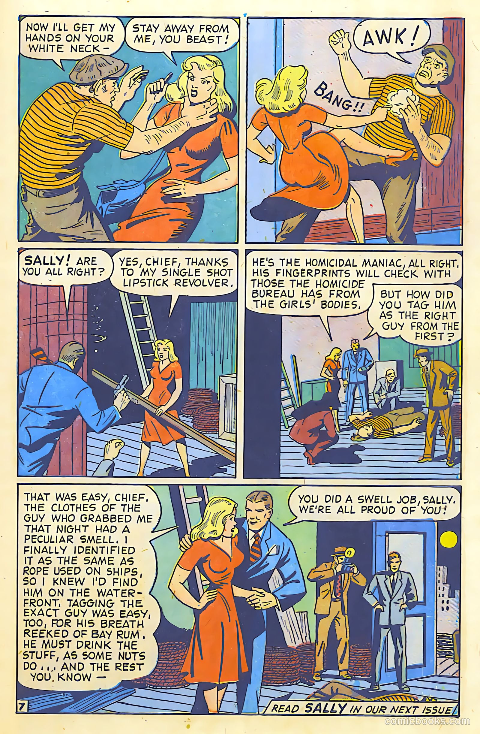 Crime Smashers #1 (1948) — page 8
